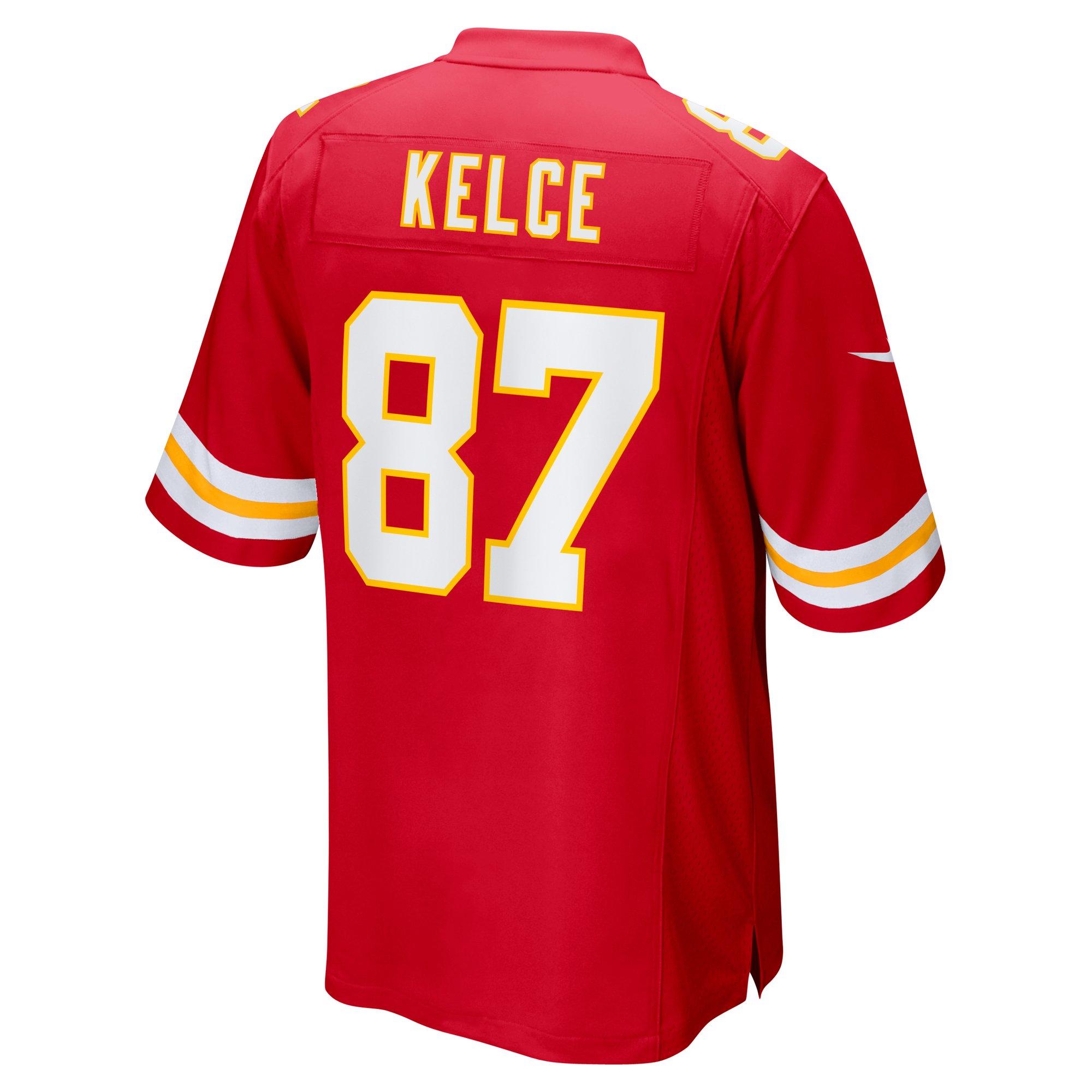 Nike Kansas City Chiefs 2025 Travis Kelce Jersey-Red