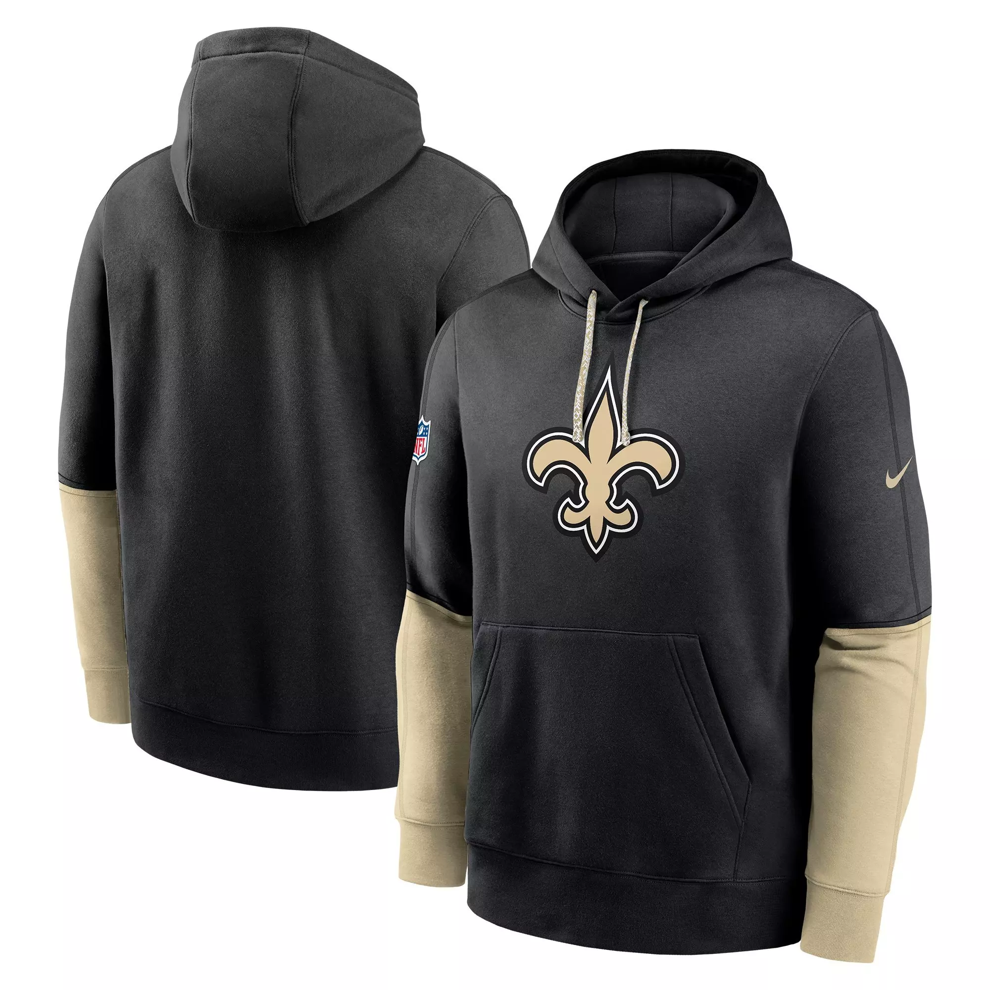 Nike Men's New Orleans Saints '24 Club Hoodie - BLACK