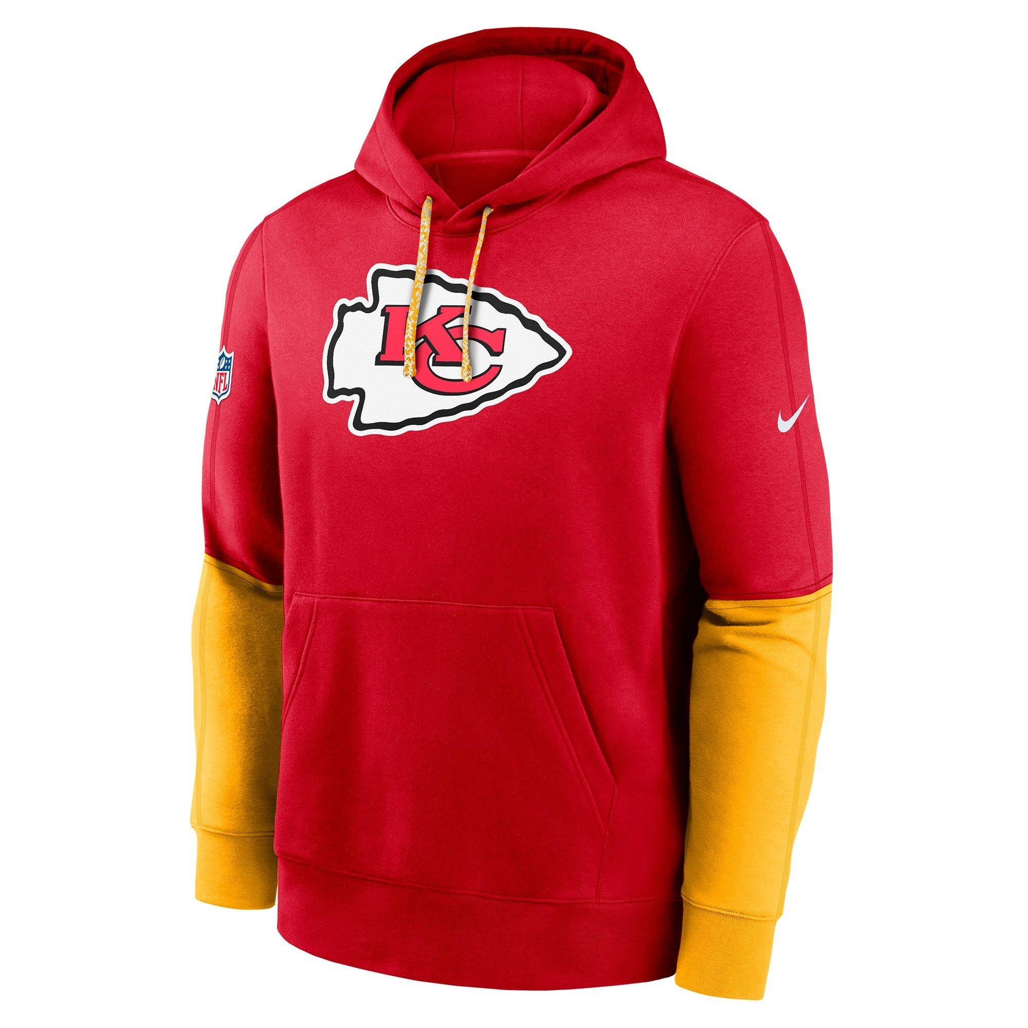 Kansas 2024 City Chiefs Nike Red Sideline Athletic hoodie