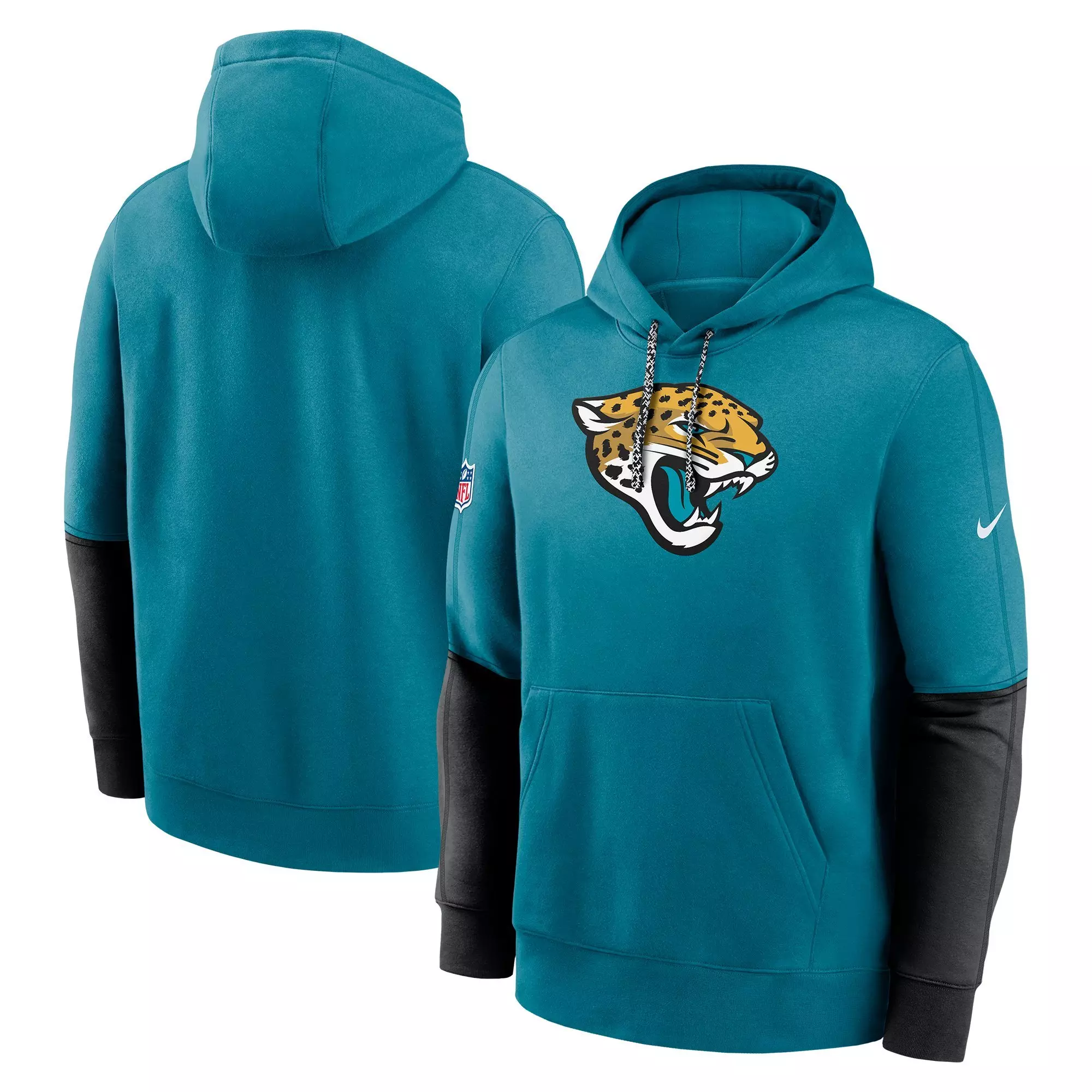 Nike Men's Jacksonville Jaguars '24 Club Hoodie - TEAL