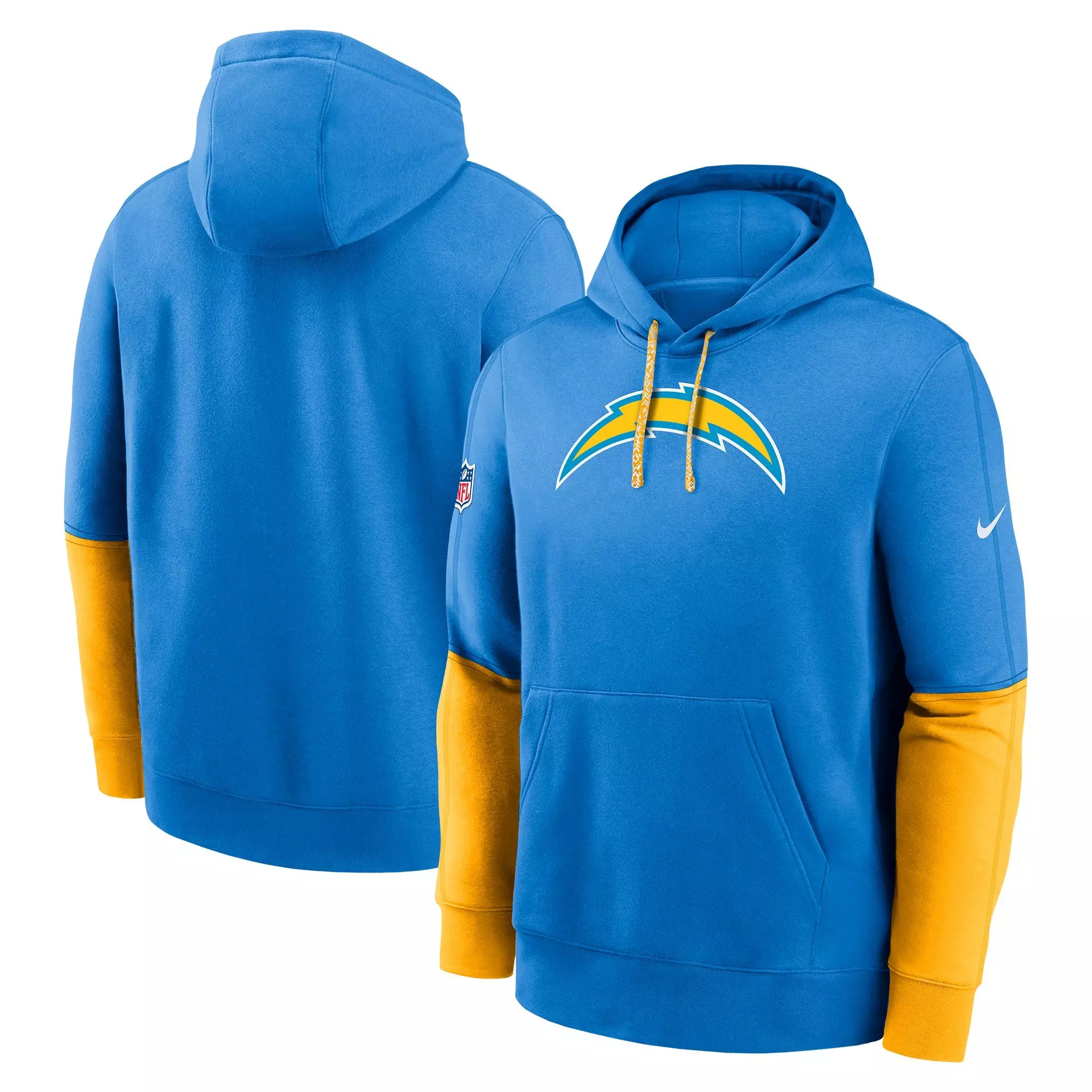Nike Men's Los Angeles Chargers '24 Club Hoodie - BLUE