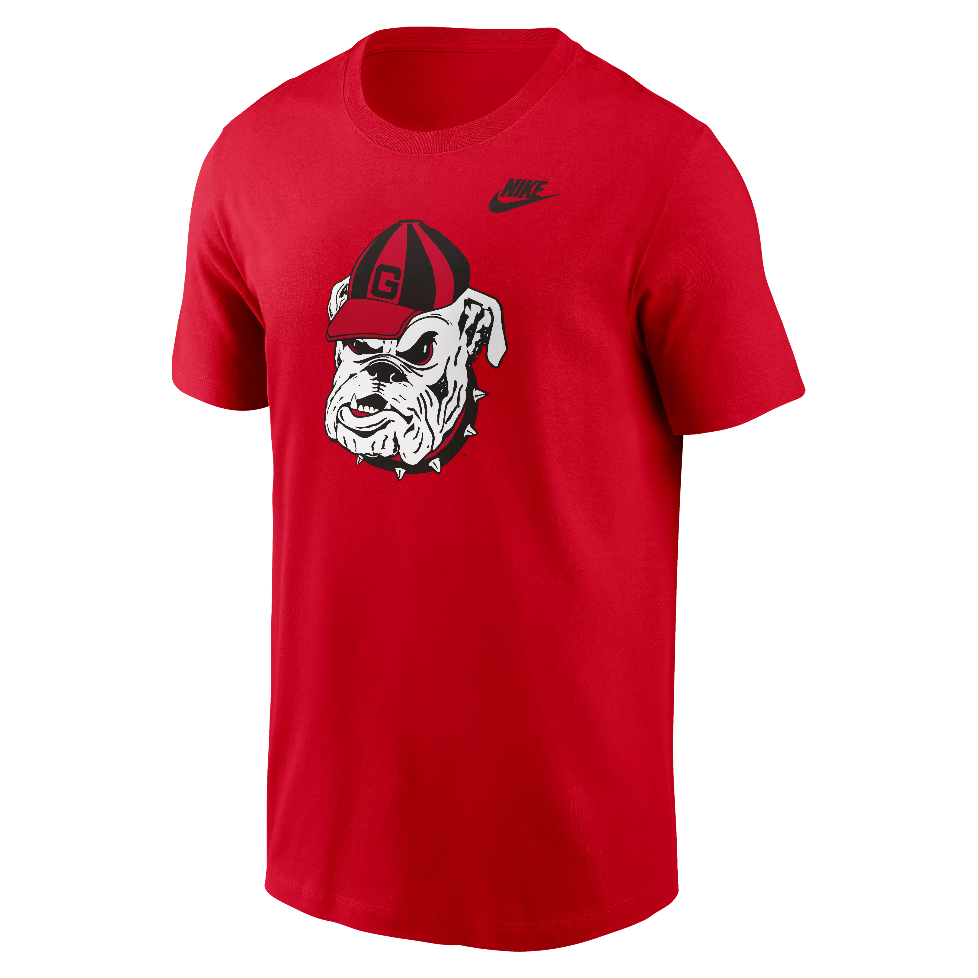 Nike Men's Georgia Bulldogs Legacy Short Sleeve Tee-Red - RED