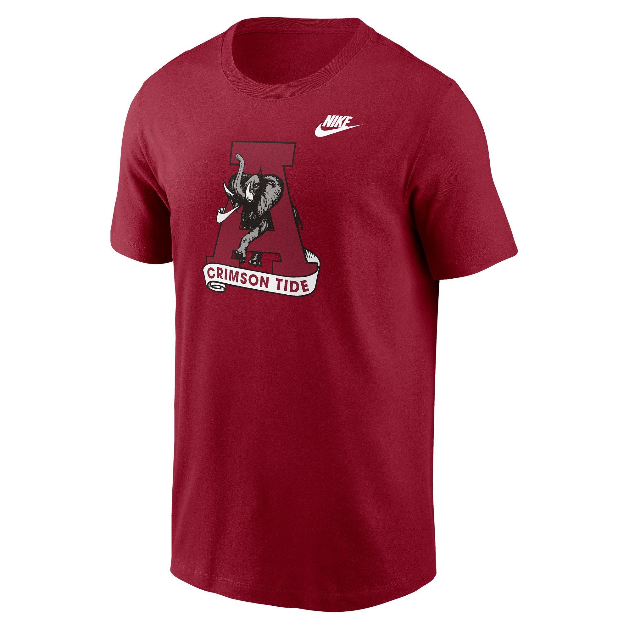 Nike Men's Alabama Crimson Tide Legacy Tee - RED Thumbnail View 1