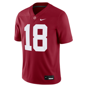 Nike Men's Alabama Crimson Tide #18 Jersey-Red