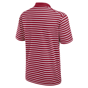 Nike Men's Alabama Crimson Tide Striped Polo-Red