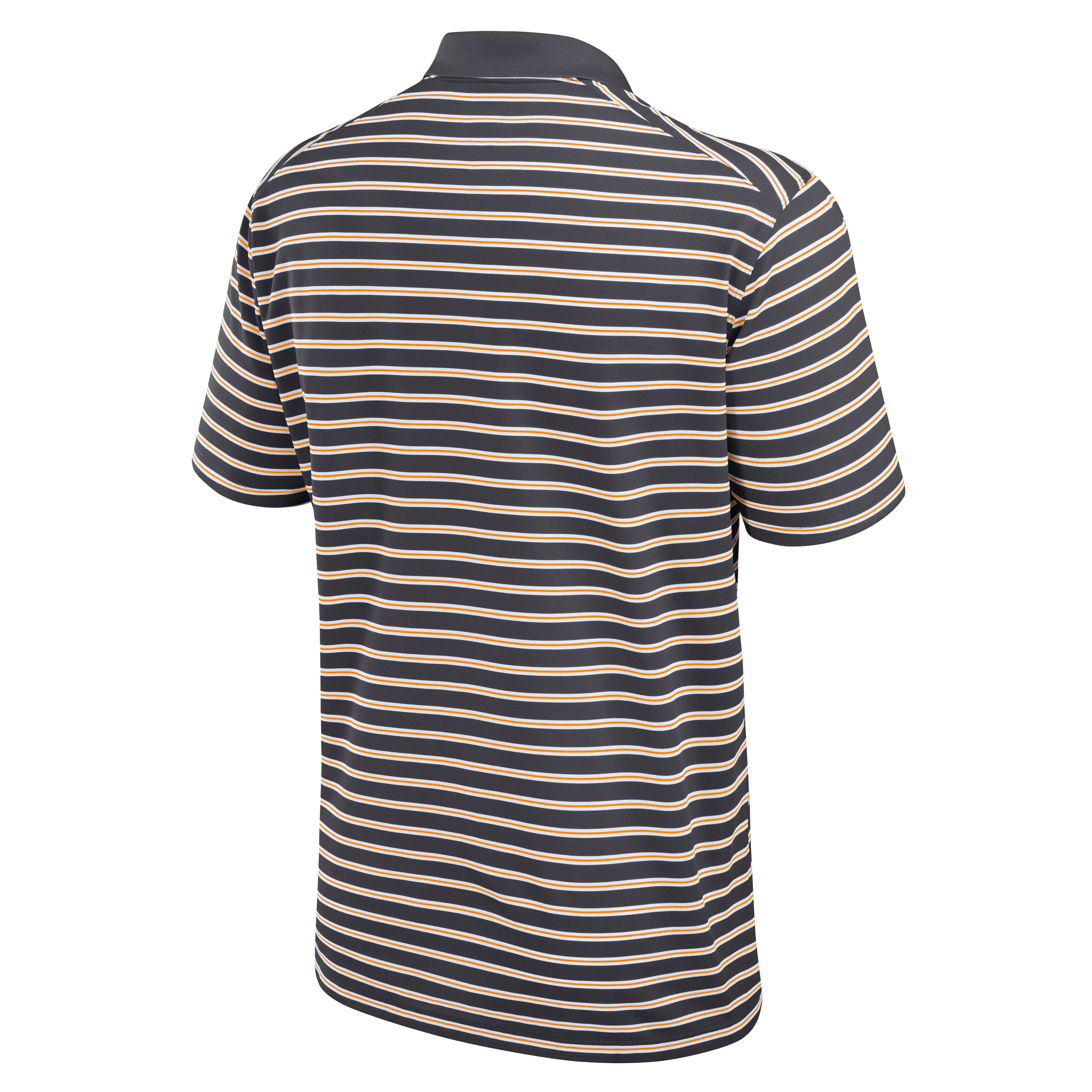 Nike Men's Tennessee Volunteers Striped Polo-Grey - GREY