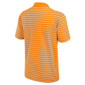 Nike Men's Tennessee Volunteers Striped Polo-Orange