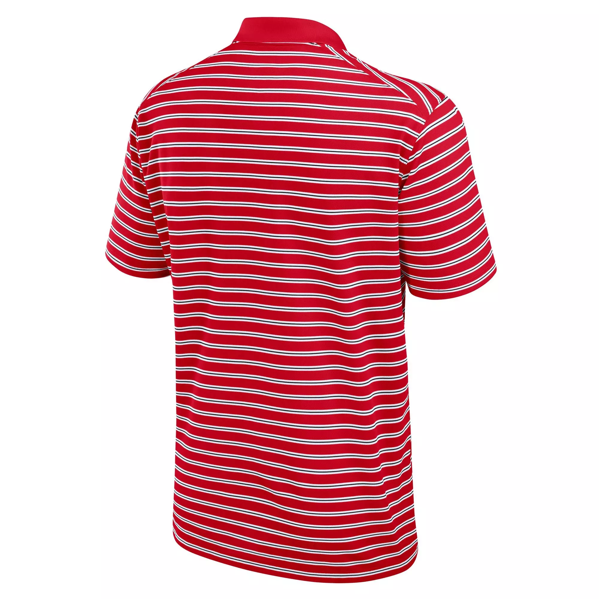Nike Men's Ohio State Buckeyes Primetime Victory Striped Polo - RED