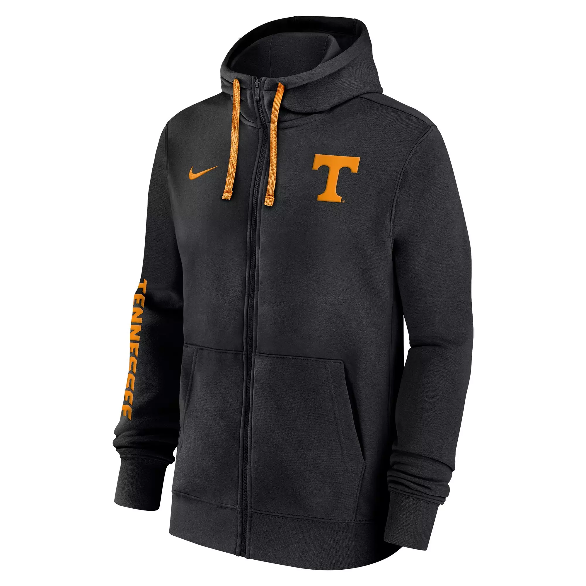 Nike Men's Tennessee Volunteers Sideline Team Issue Full-Zip Jacket - BLACK/ORANGE