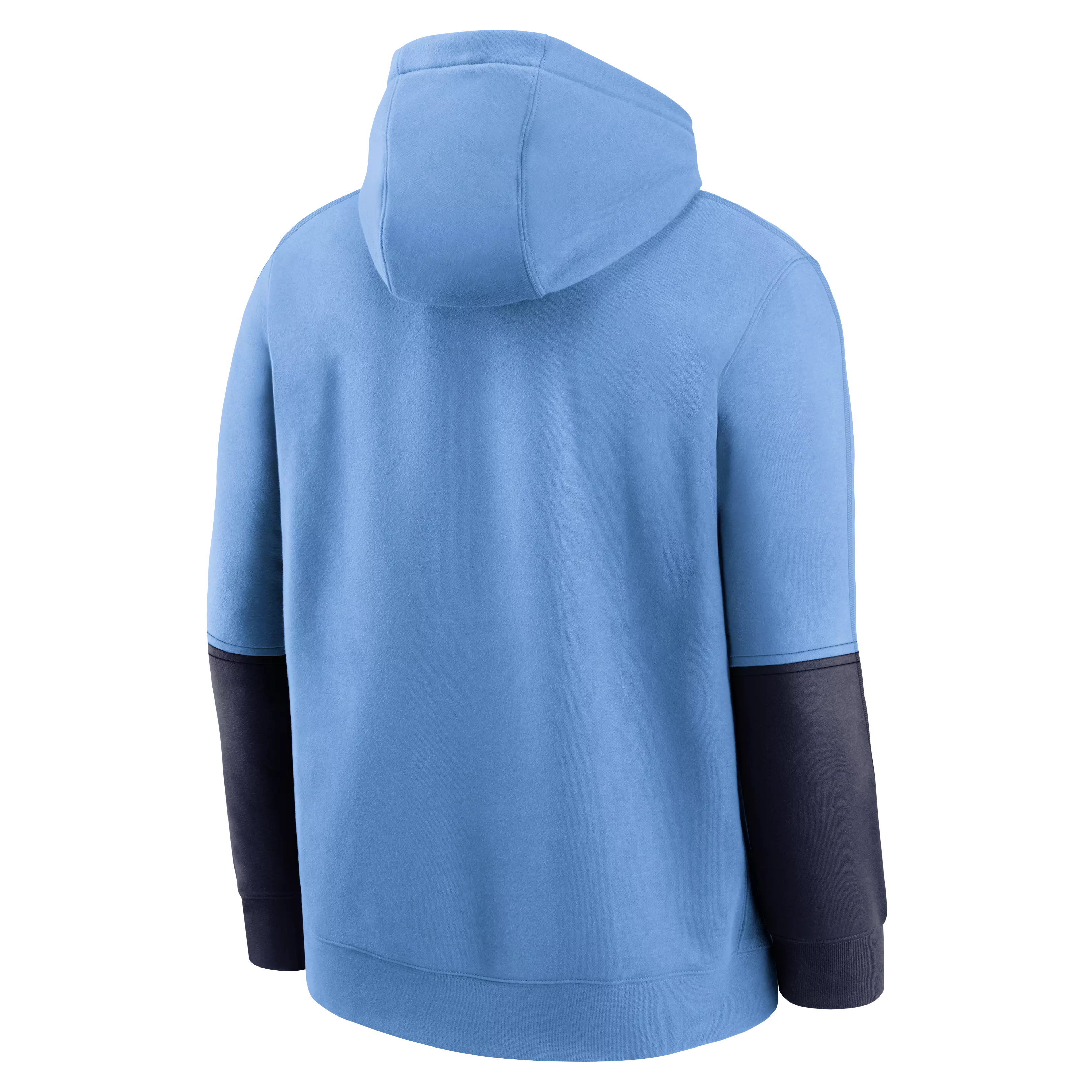 Nike Men's UNC Tar Heels '24 Club Hoodie-Light Blue/Black - BLUE
