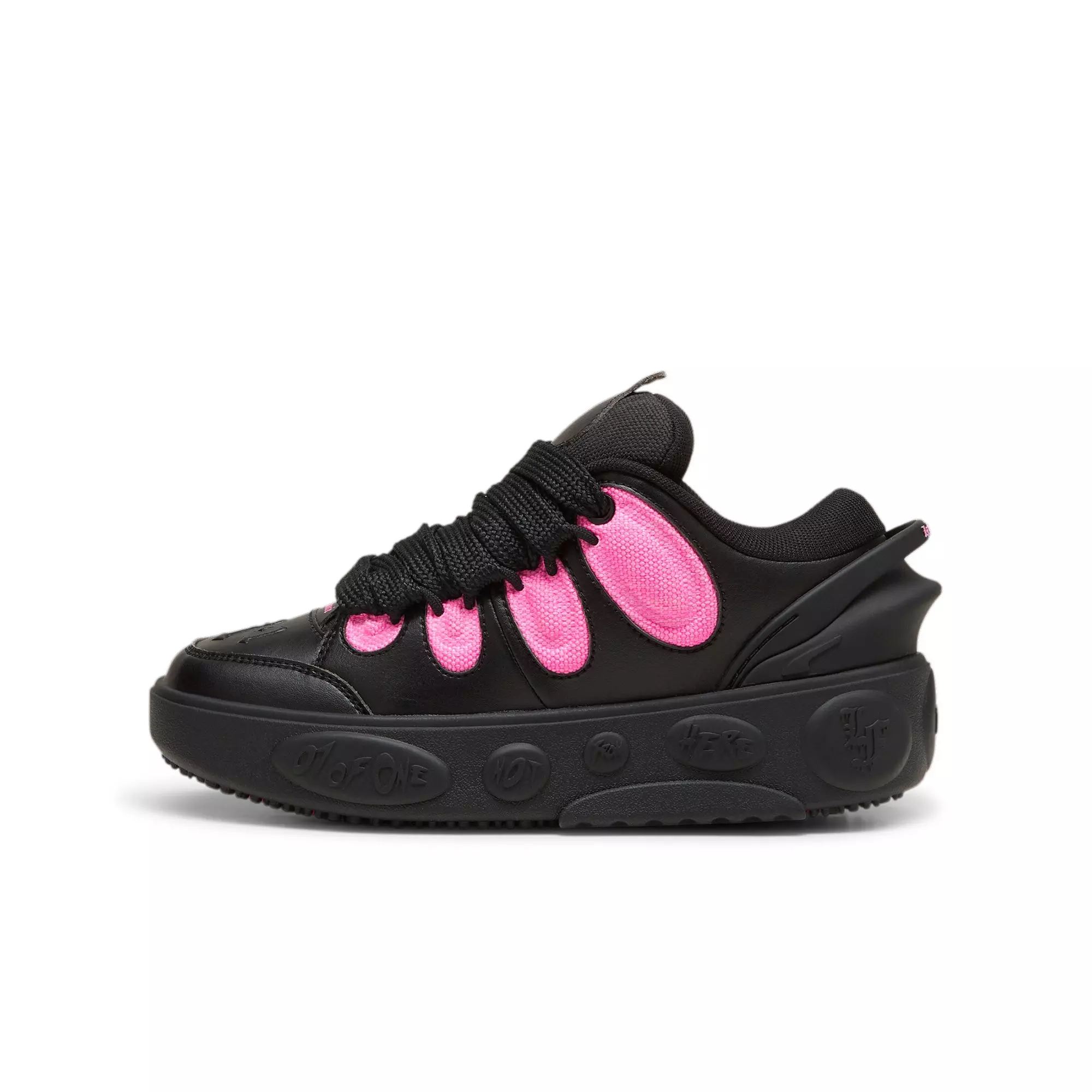 PUMA LaFranc&eacute; "Untouchable" Grade School Kids' Shoe - BLACK/RED