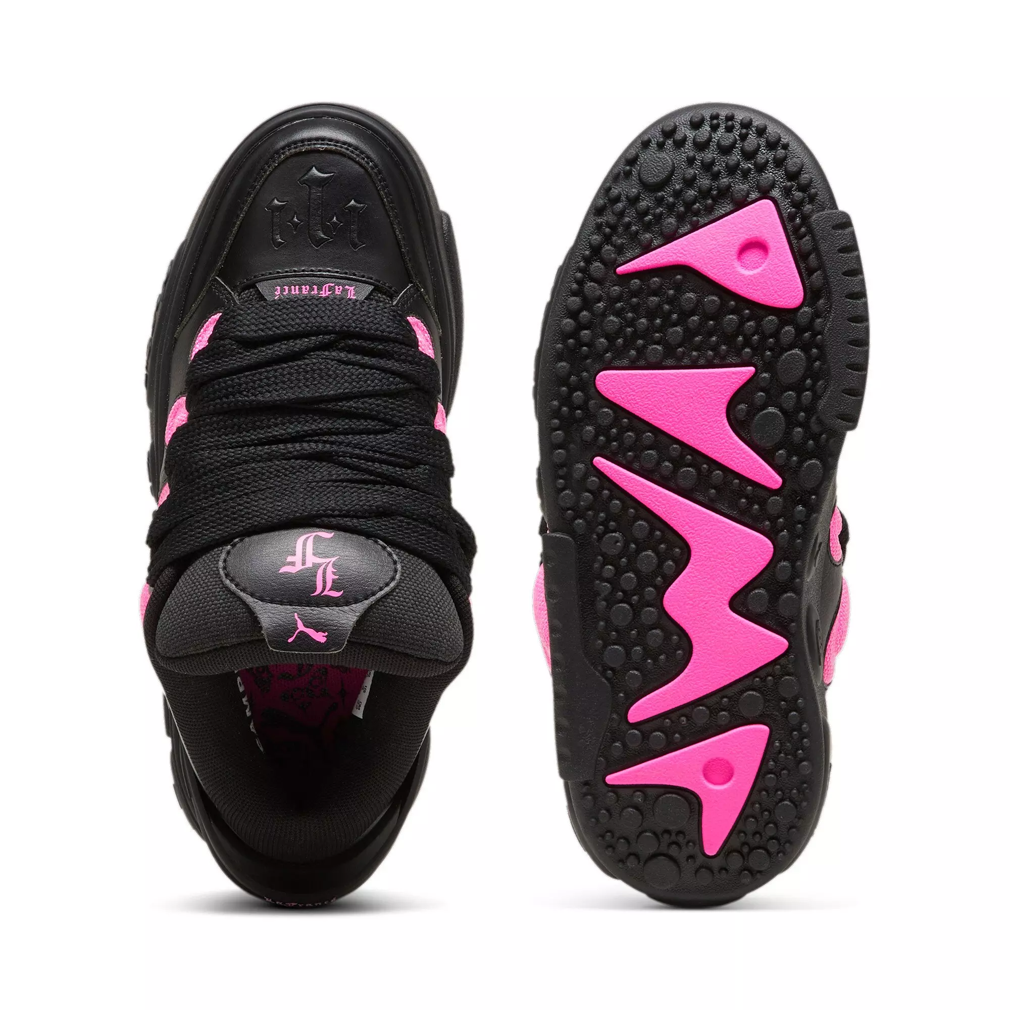 PUMA LaFranc&eacute; "Untouchable" Grade School Kids' Shoe - BLACK/RED