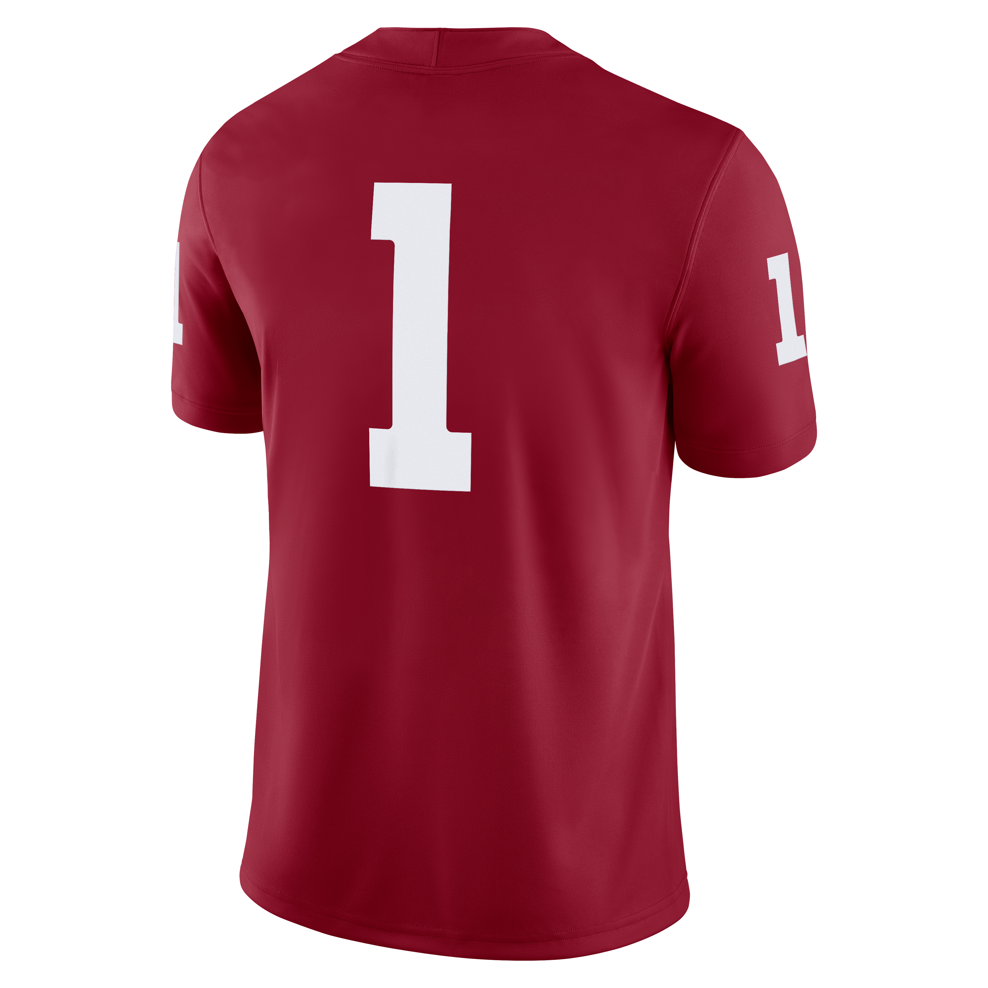 Jordan Men's Oklahoma Sooners #1 Jersey-Red - RED Thumbnail View 2