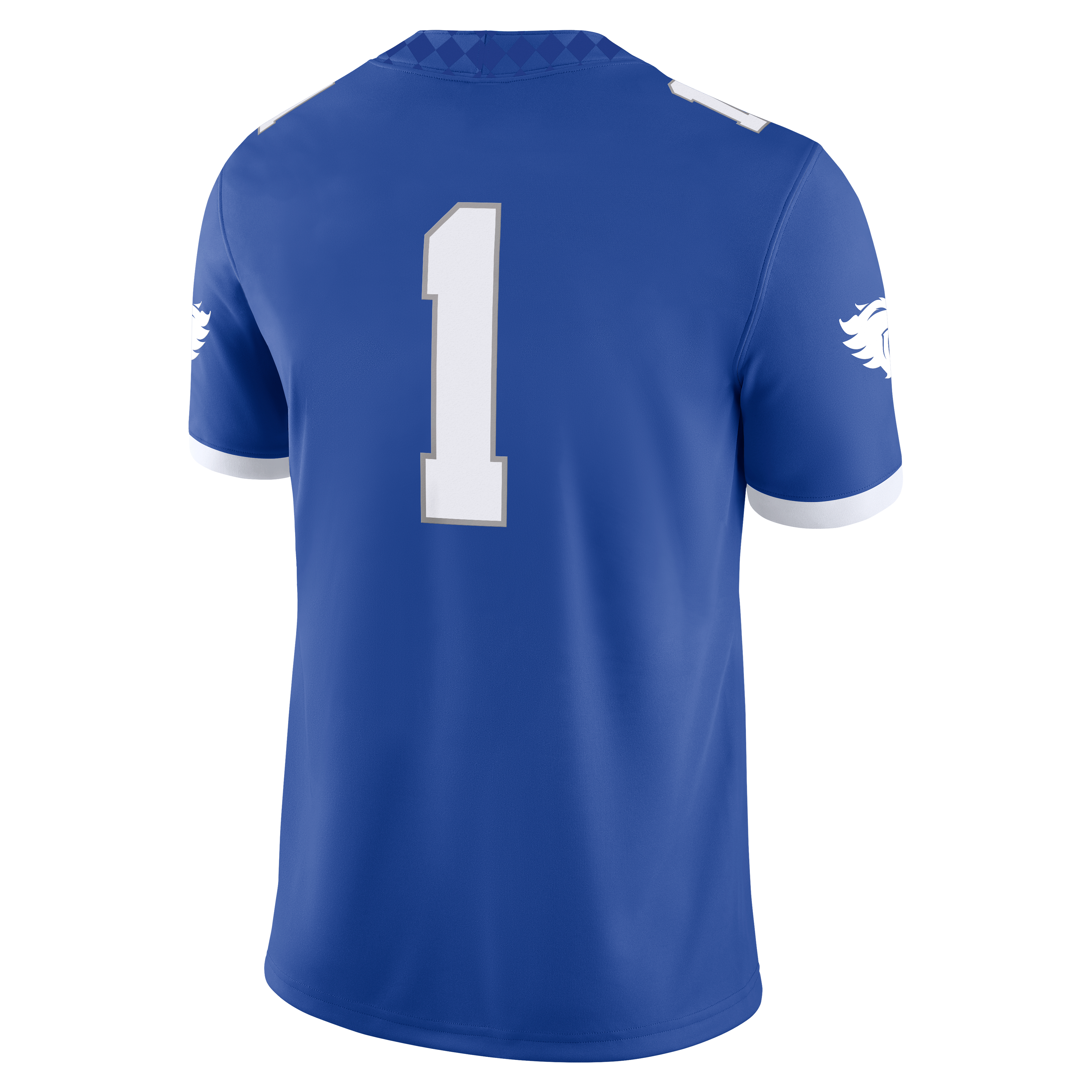 Nike Men's Kentucky Wildcats #1 Jersey-Blue - ROYAL Thumbnail View 2