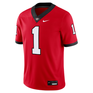 Nike Men's Georgia Bulldogs #1 Jersey-Red