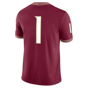 Nike Men's Florida State Seminoles #1 Jersey-Red