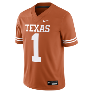 Nike Men's Texas Longhorns #1 Jersey-Orange