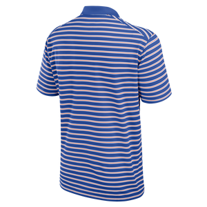Nike Men's Florida Gators Striped Polo-Blue