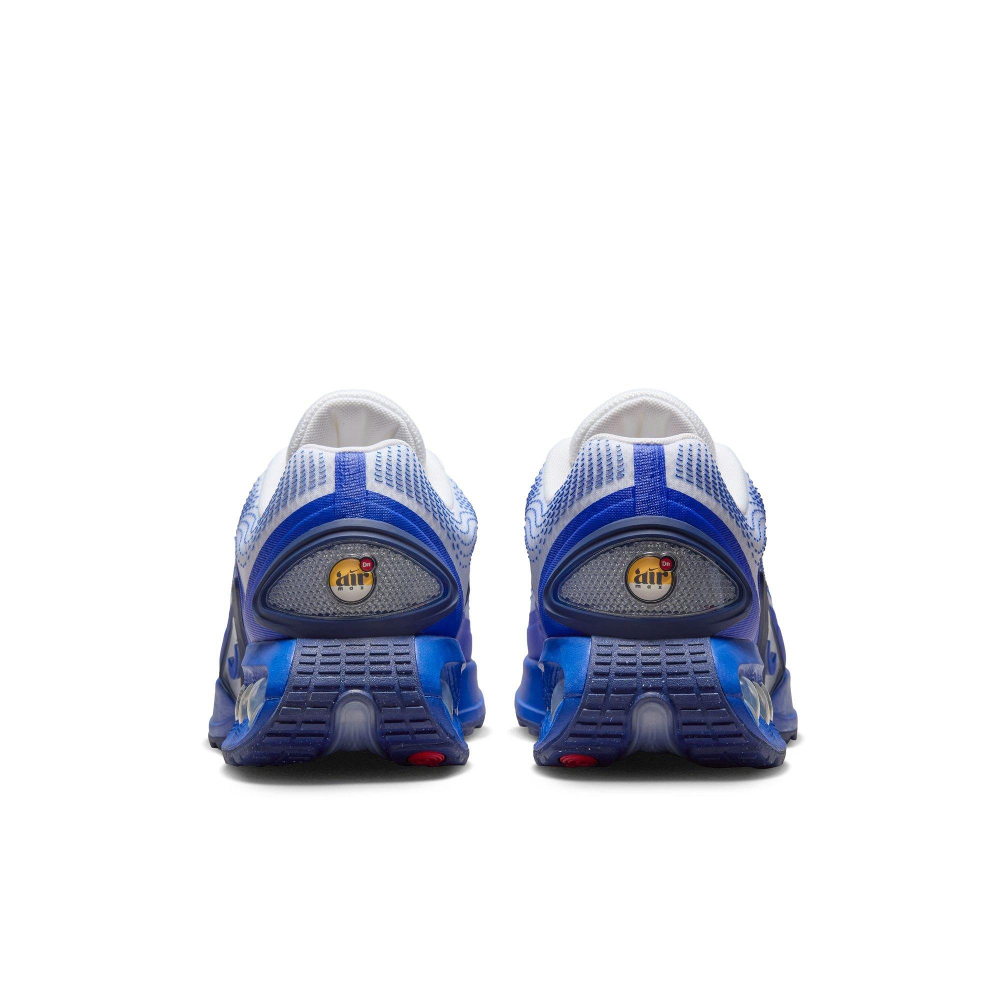 Nike Air Max Dn "White/Racer Blue" Men's Shoe - WHITE/RACER BLUE/BLUE VOID Thumbnail View 9