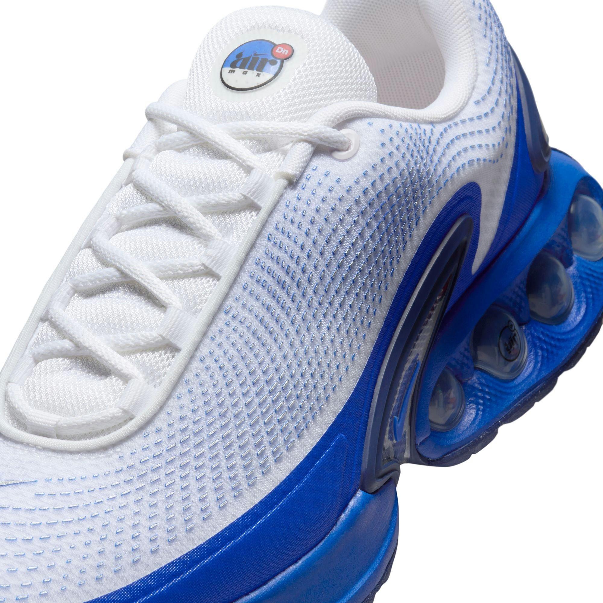 Nike Air Max Dn "White/Racer Blue" Men's Shoe - WHITE/RACER BLUE/BLUE VOID Thumbnail View 3