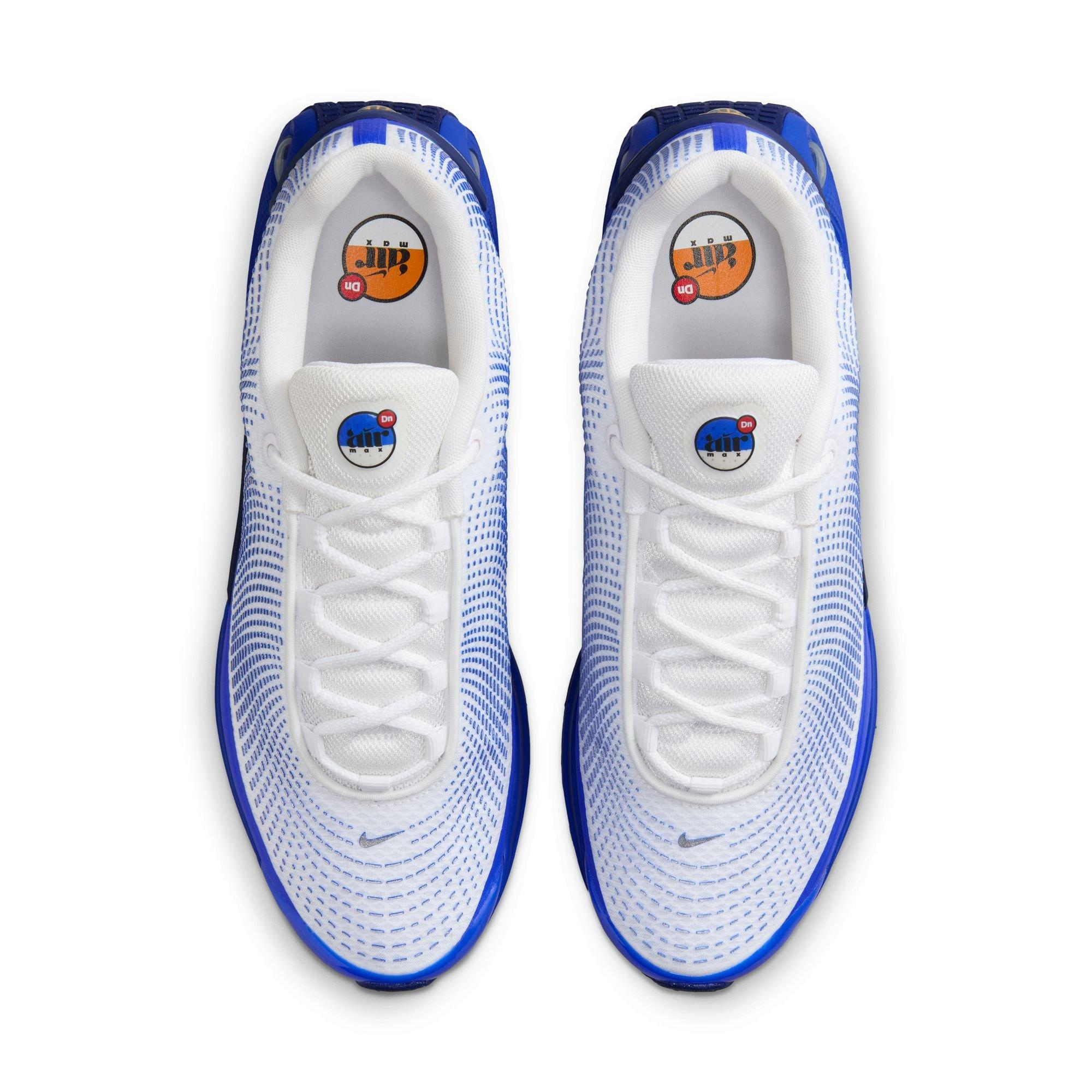 Nike Air Max Dn "White/Racer Blue" Men's Shoe - WHITE/RACER BLUE/BLUE VOID Thumbnail View 10