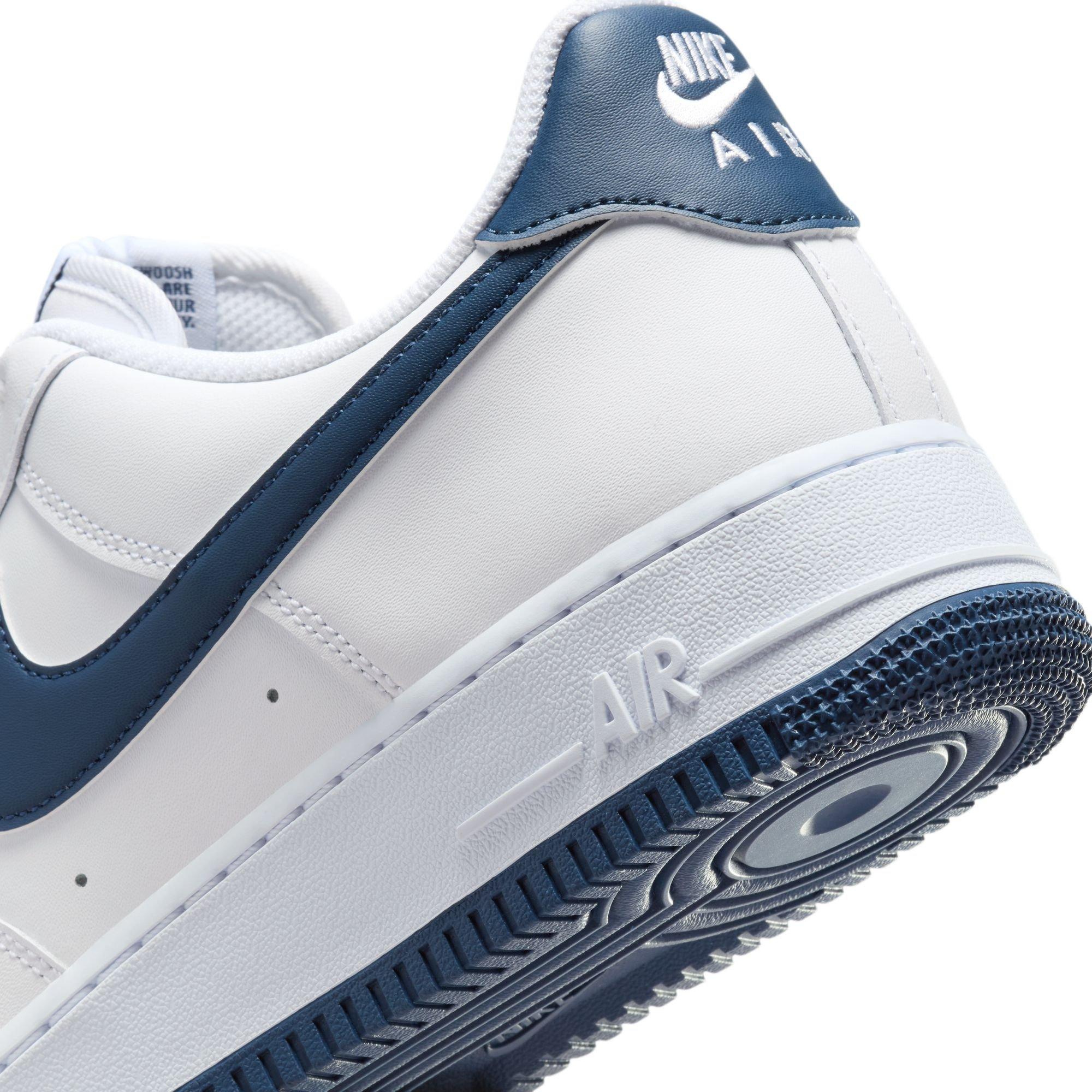 Nike Air Force 1 07 White Midnight Navy Men s Shoe