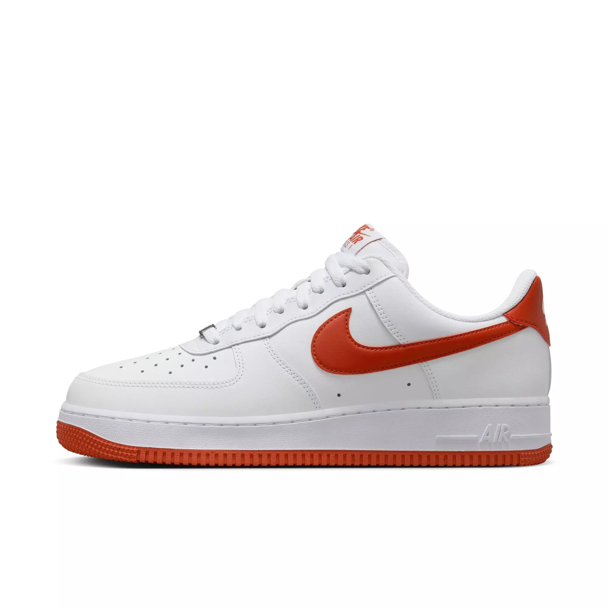 Nike Air Force 1 '07 "White/Dragon Red" Men's Shoe - WHITE/RED