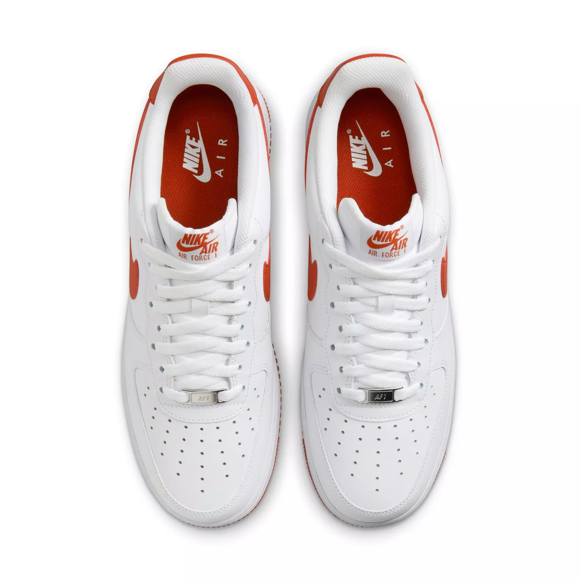 Nike Air Force 1 '07 "White/Dragon Red" Men's Shoe - WHITE/RED