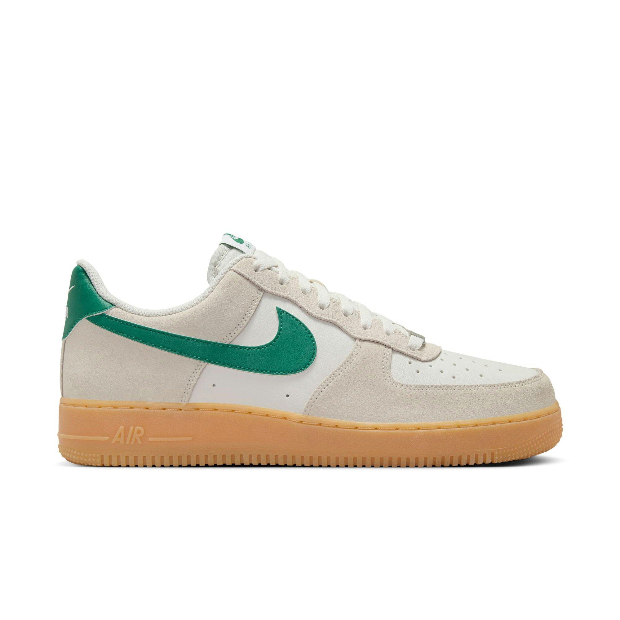 Nike Air Force 1 '07 LV8 "Phantom/Malachite/Gum Yellow" Men's Shoe - GREY/GREEN