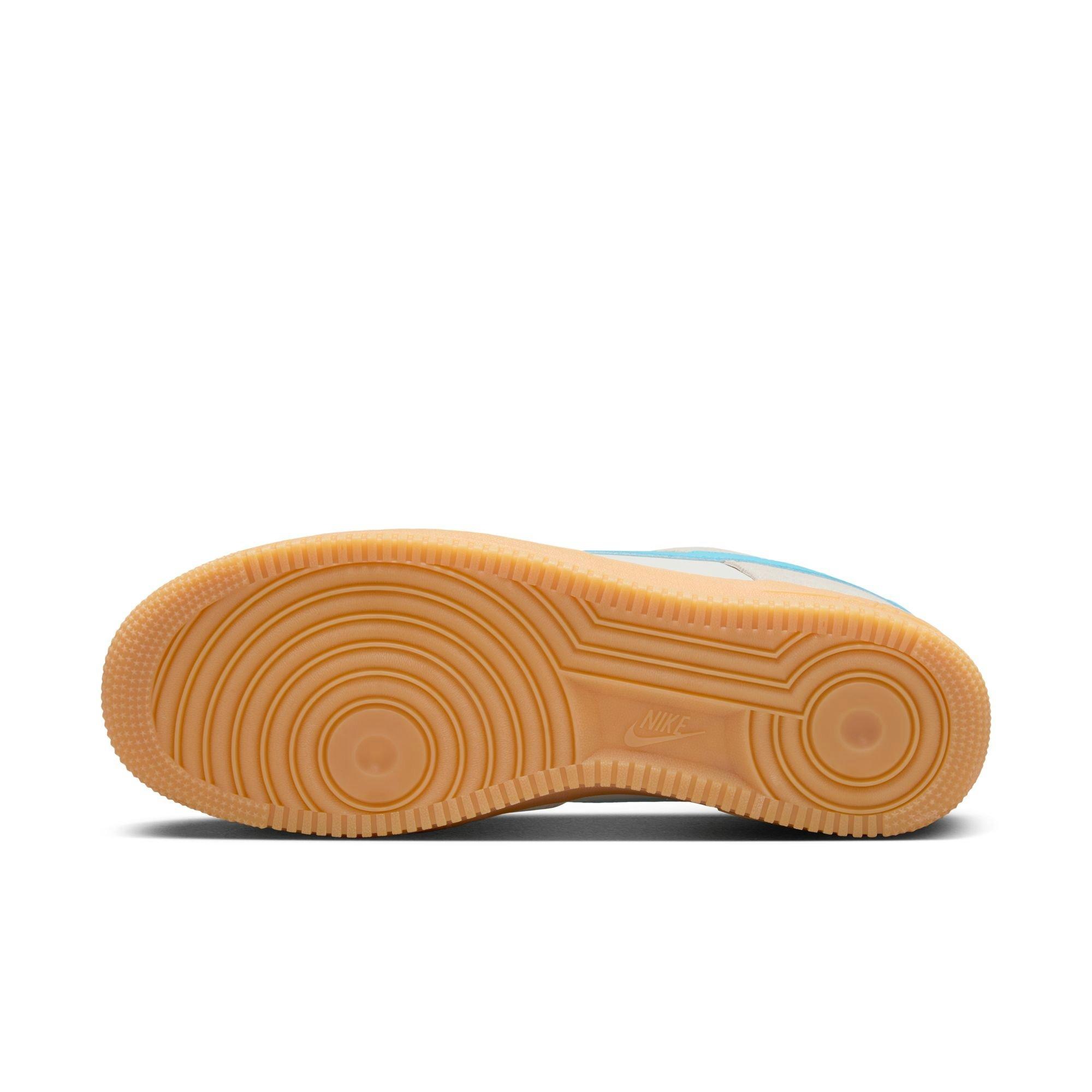 Nike Air Force 1 '07 LV8 "Phantom/Baltic Blue/Gum Yellow" Men's Shoe - GREY/BLUE Thumbnail View 9