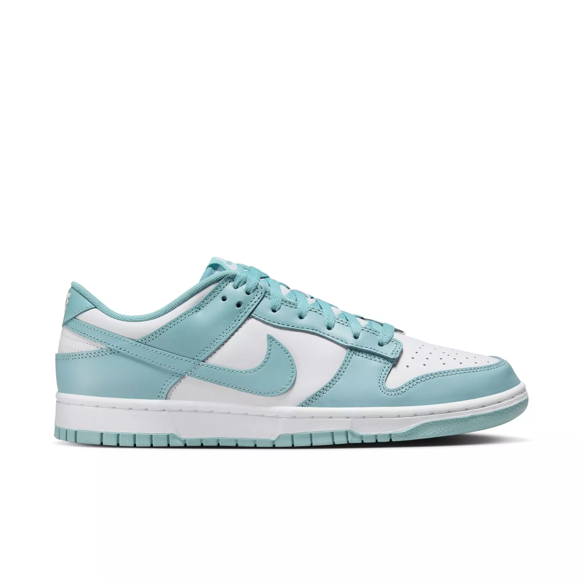 Nike Dunk Low Retro "White/Denim Turq" Men's Shoe - WHITE/BLUE