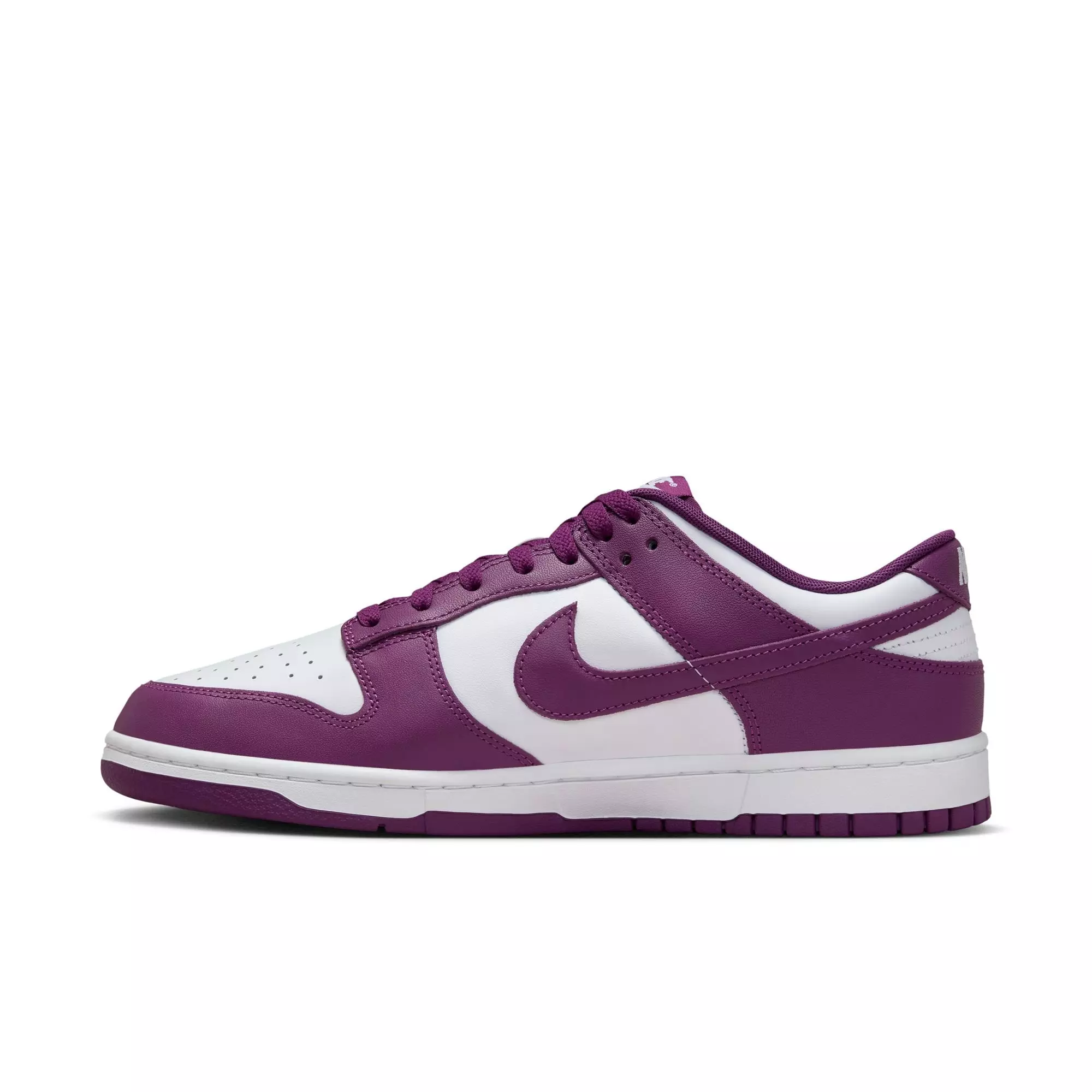 Nike Dunk Low Retro "White/Viotech" Men's Shoe - WHITE/PURPLE