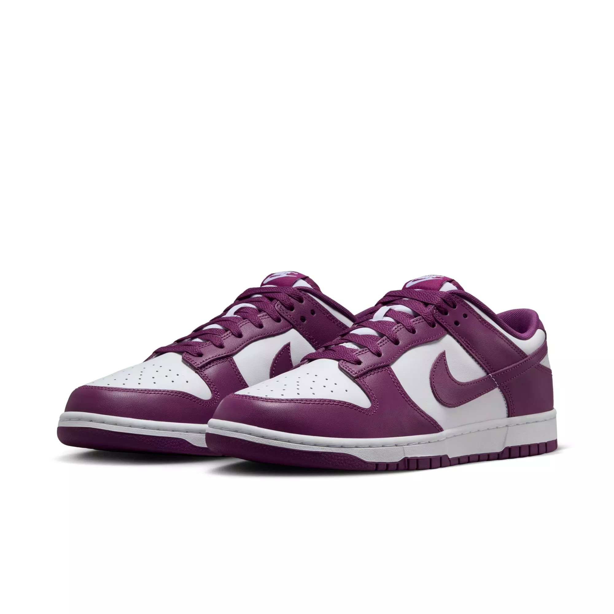 Nike Dunk Low Retro "White/Viotech" Men's Shoe - WHITE/PURPLE