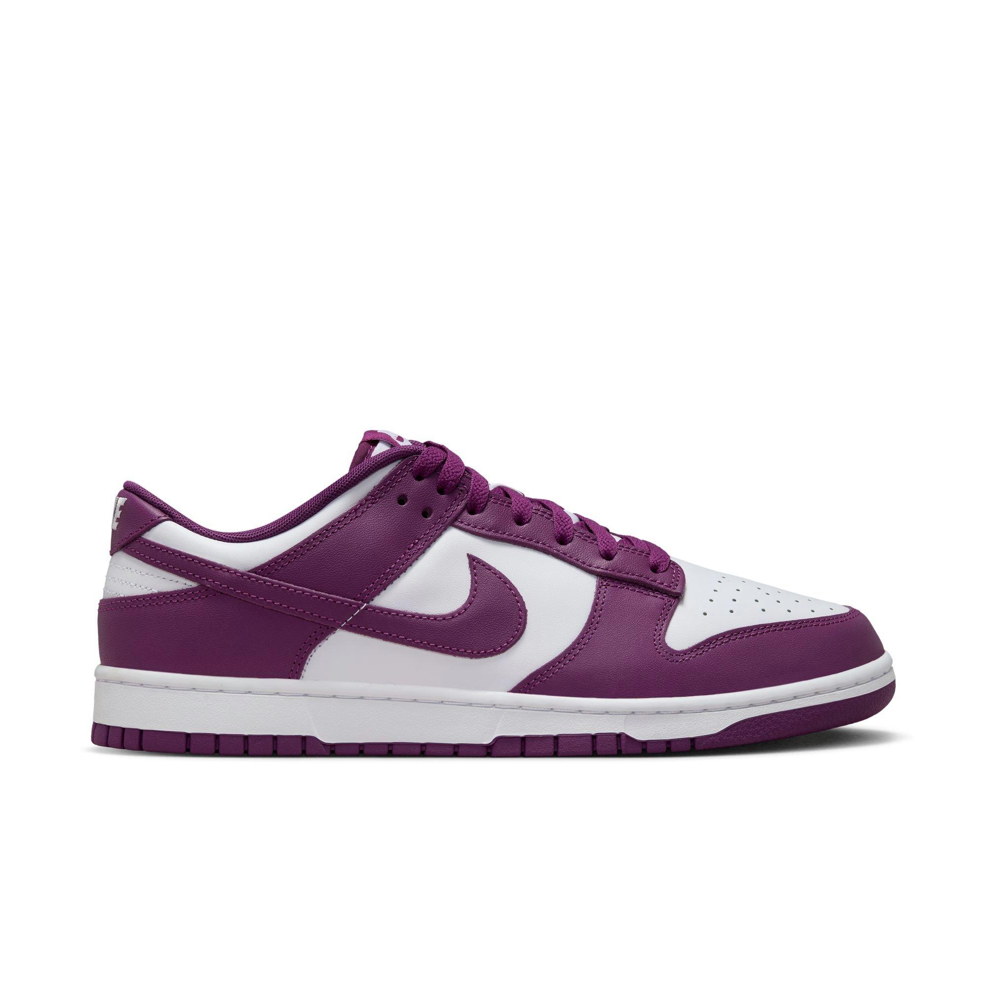 Nike Dunk Low Retro "White/Viotech" Men's Shoe - WHITE/PURPLE