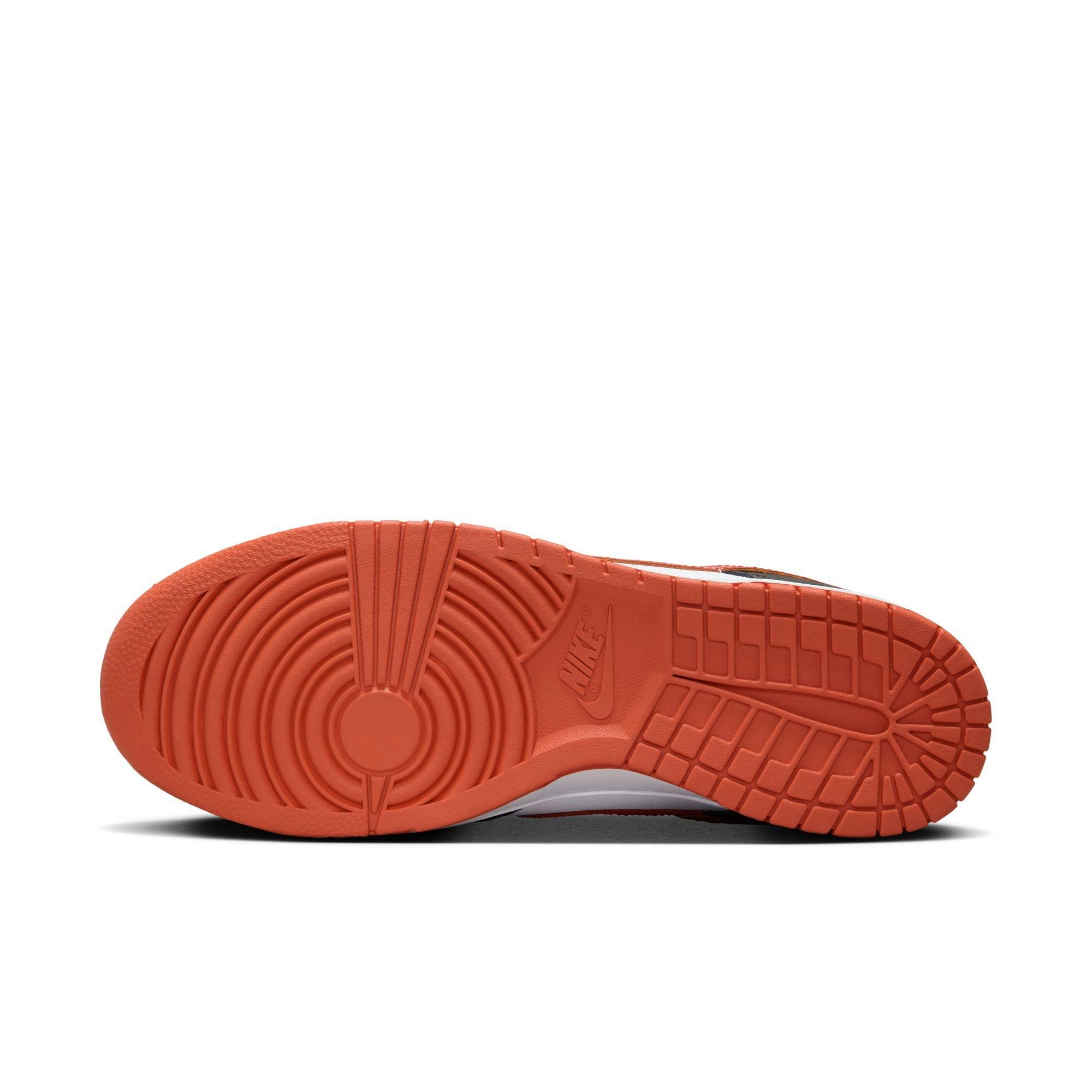 Nike Dunk Low Retro "White/Dragon Red/Black" Men's Shoe - WHITE/RED/BLACK Thumbnail View 9