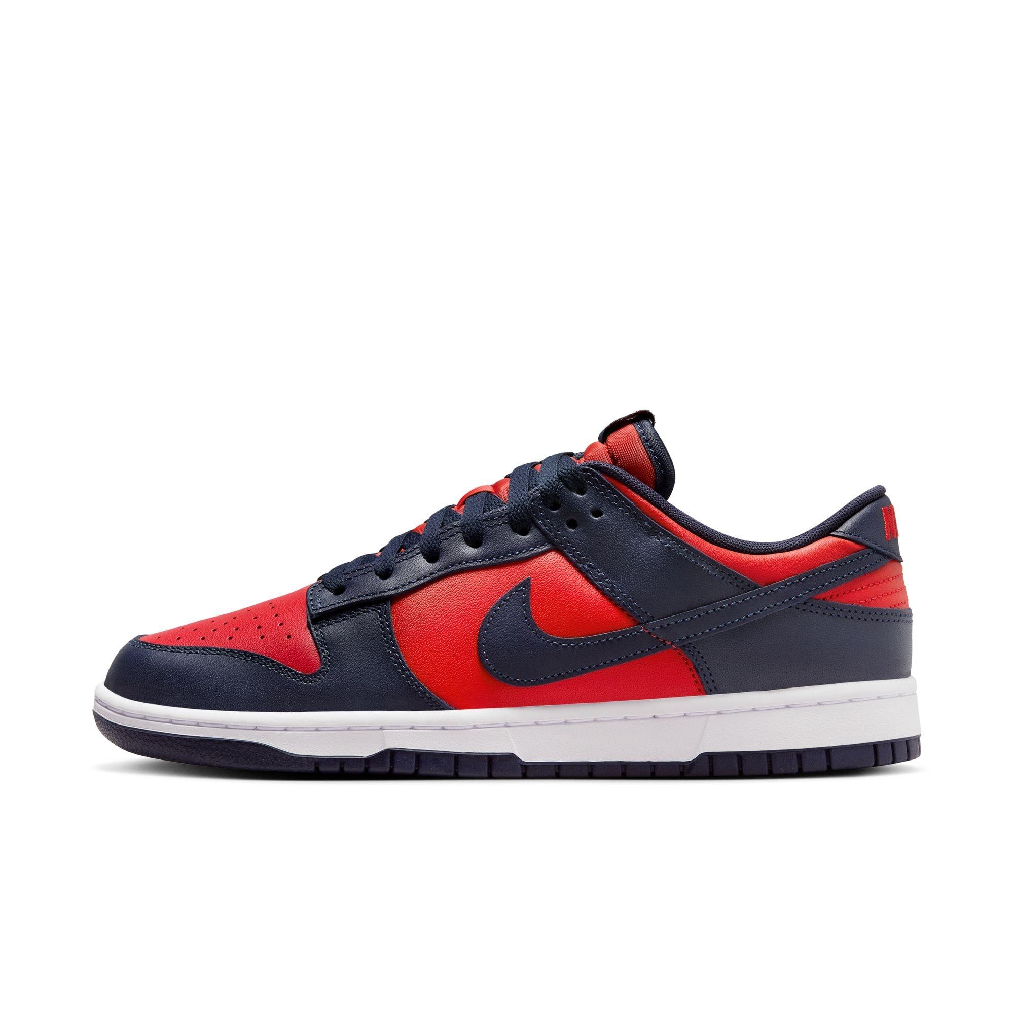 Nike Dunk Low Retro "University Red/Obsidian/White" Men's Shoe