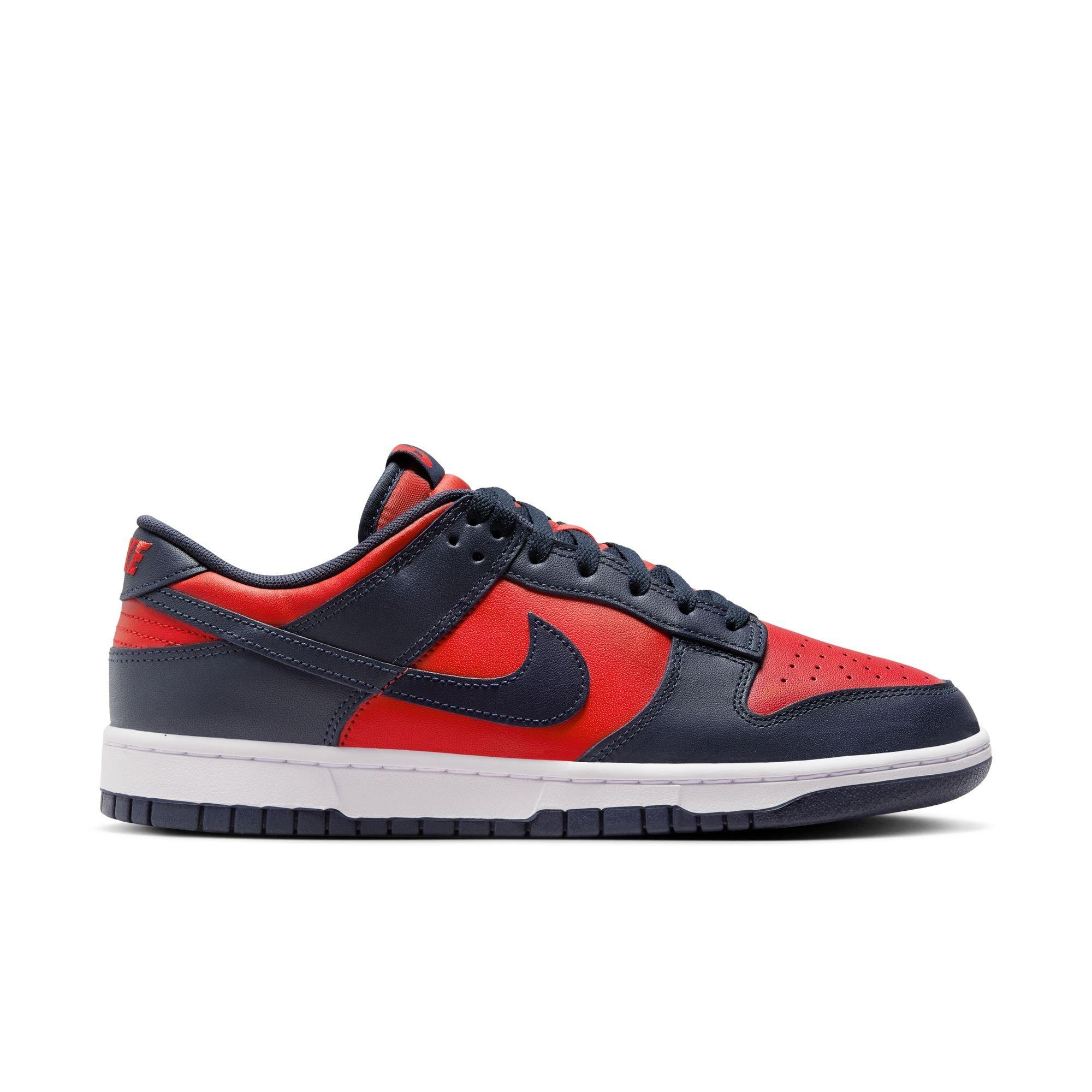 Nike Dunk Low Retro "University Red/Obsidian/White" Men's Shoe - RED/WHITE