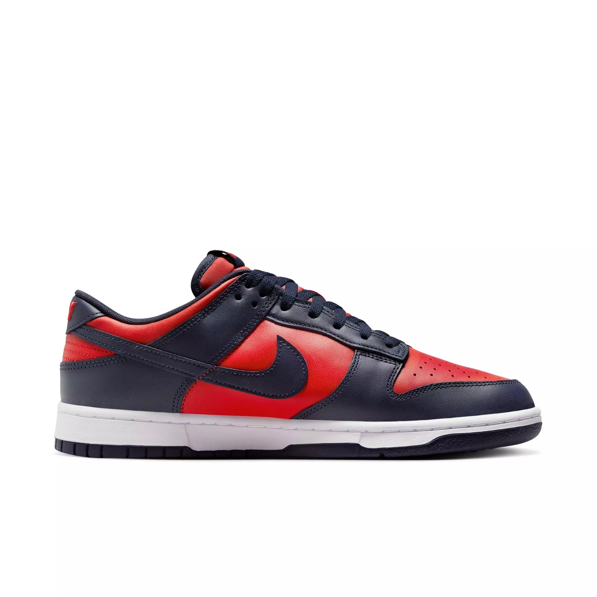 Nike Dunk Low Retro "University Red/Obsidian/White" Men's Shoe - RED/WHITE