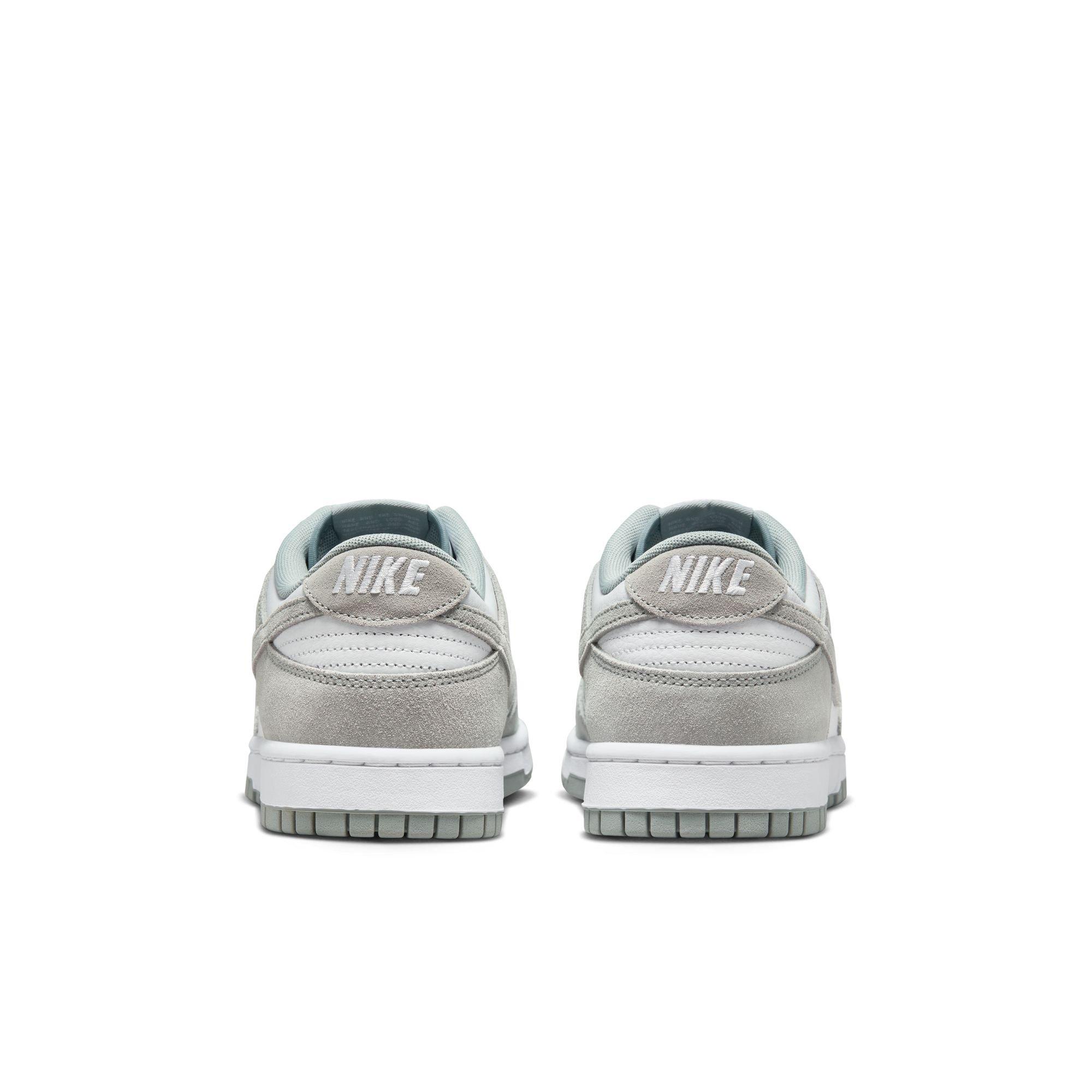 Nike Dunk Low Retro SE "White/Light Pumice" Men's Shoe - WHITE/GREY Thumbnail View 6