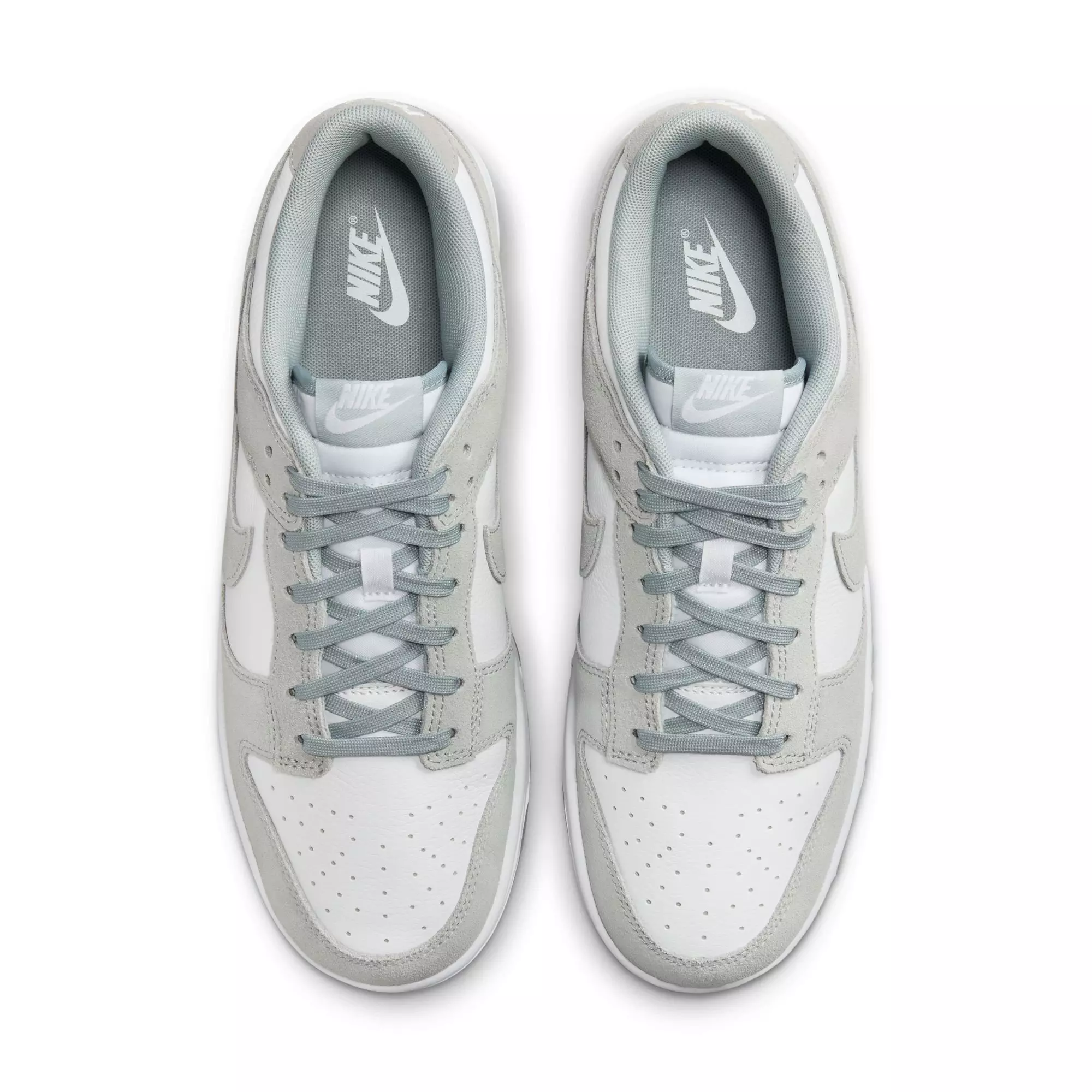 Nike Dunk Low Retro SE "White/Light Pumice" Men's Shoe - WHITE/GREY