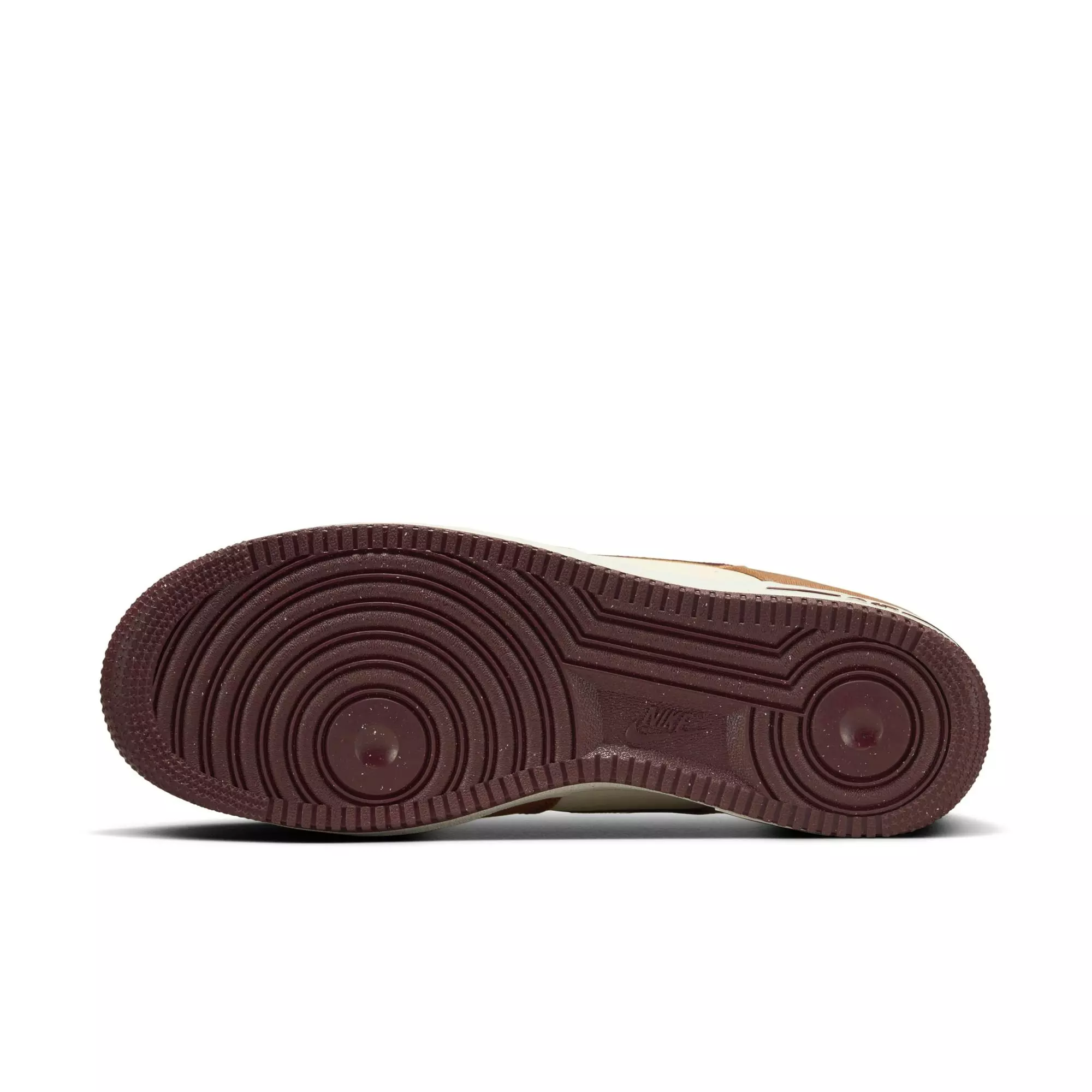 Nike Air Force 1 '07 LV8 "Lt British Tan/Burgundy Crush" Men's Shoe - TAN