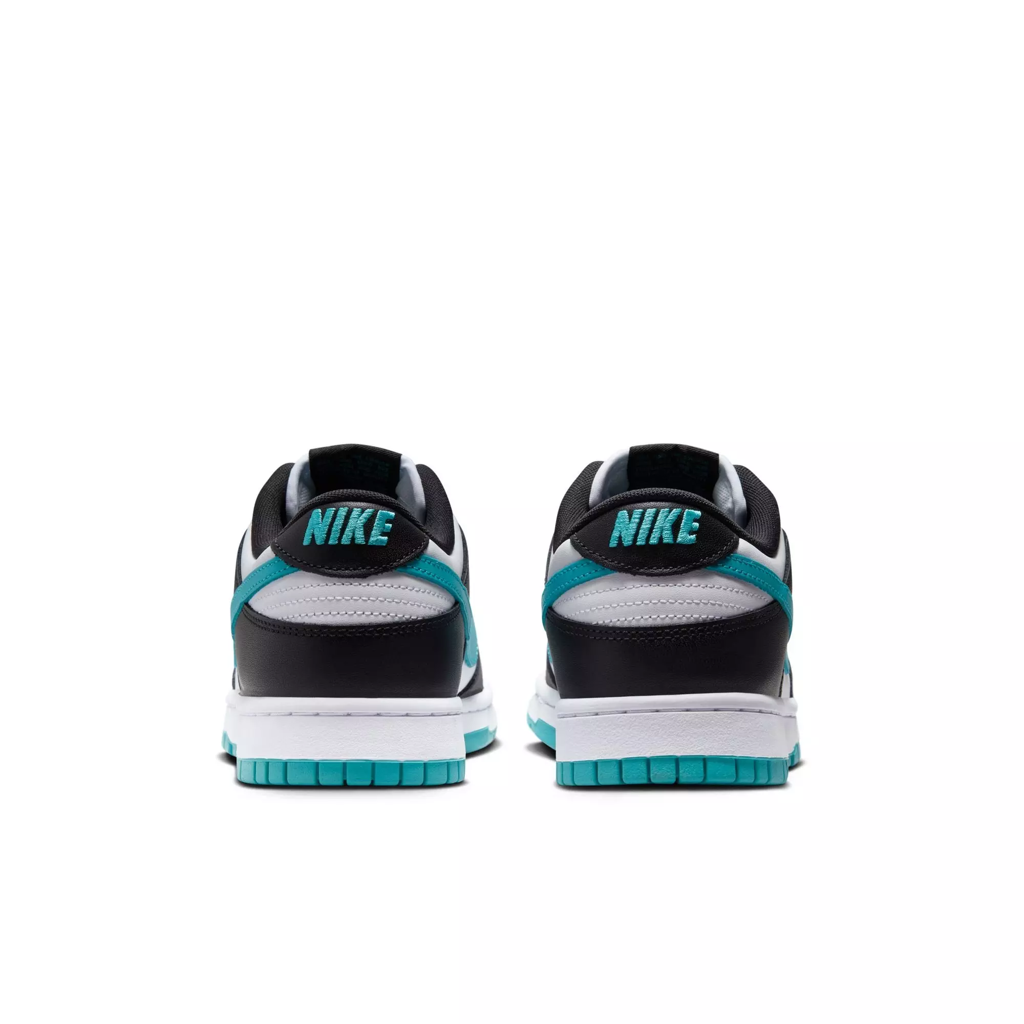 Nike Dunk Low Retro "White/Dusty Cactus/Black" Men's Shoe - WHITE/BLACK/BLUE