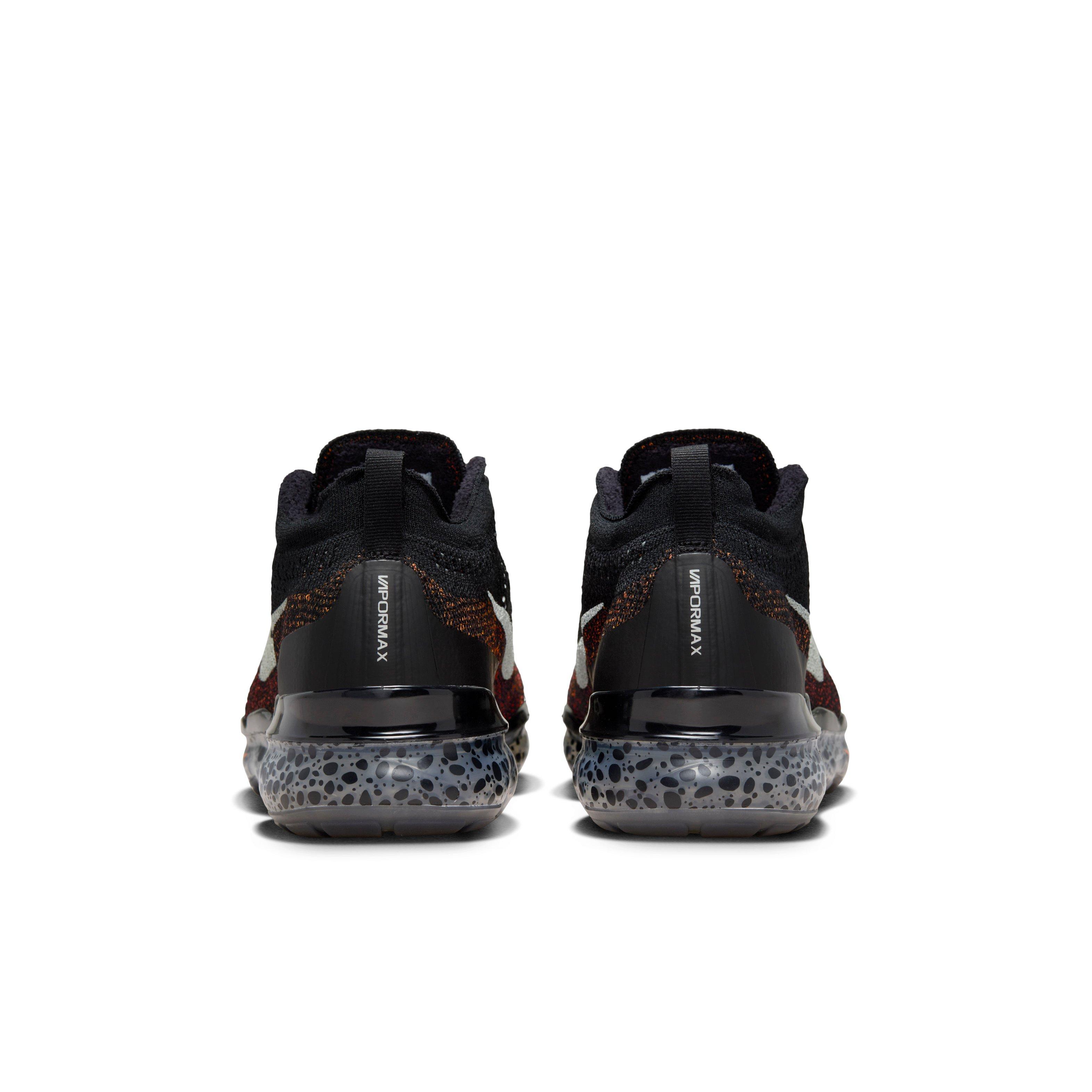 Nike Air VaporMax 2023 Flyknit "Electric" Men's Shoe - LIGHT SILVER/BLACK/TOTAL ORANGE Thumbnail View 8