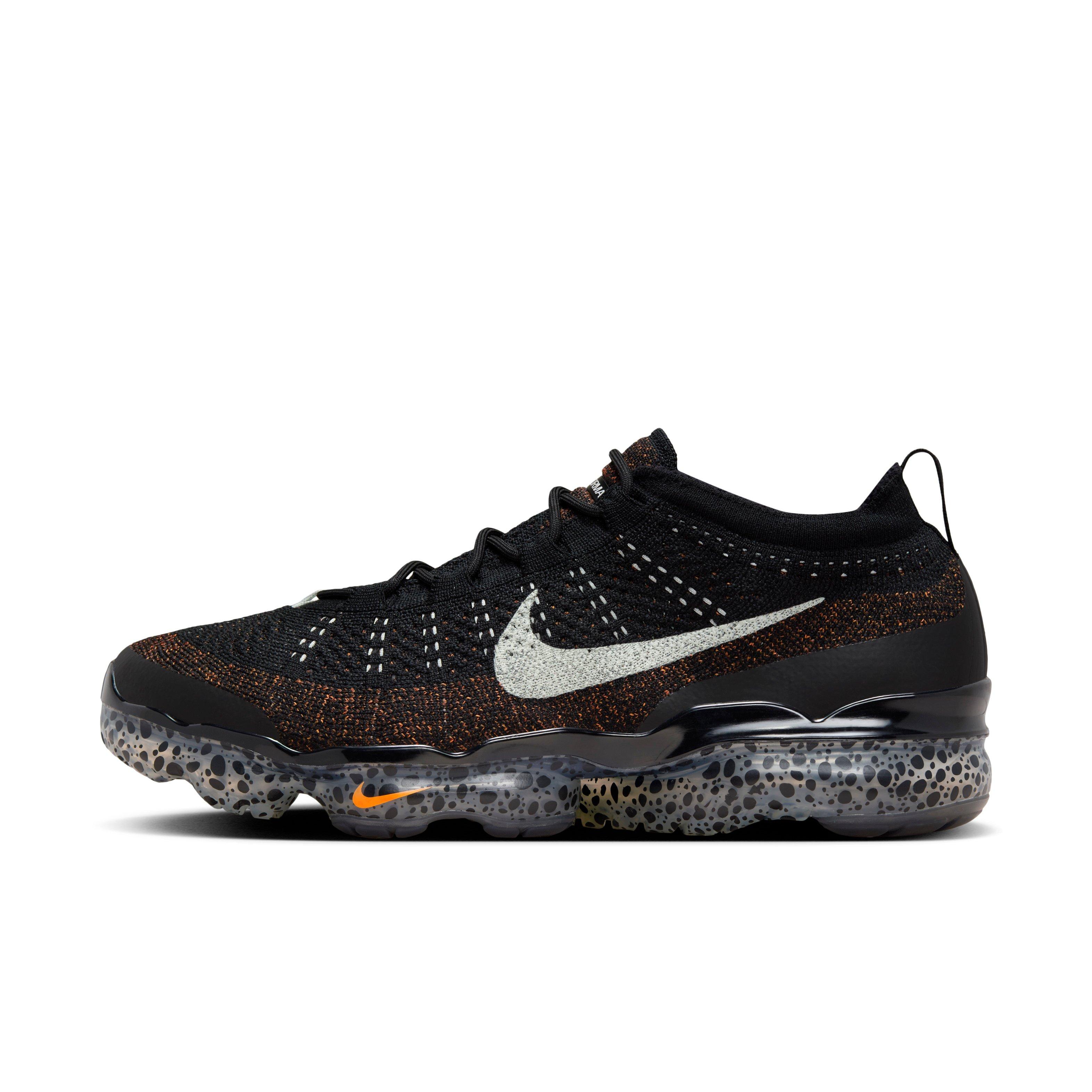 Nike Air VaporMax 2023 Flyknit "Electric" Men's Shoe - LIGHT SILVER/BLACK/TOTAL ORANGE Thumbnail View 6