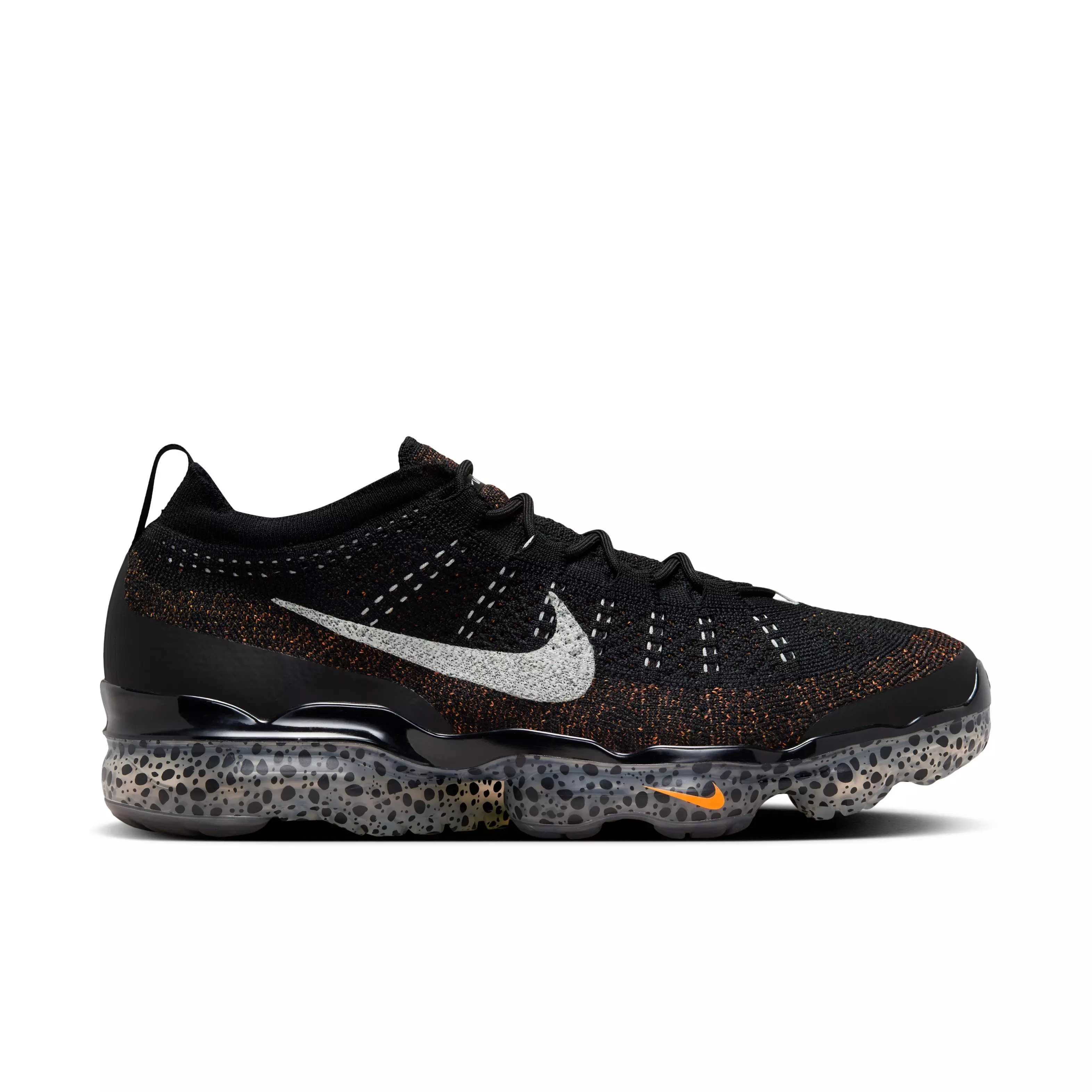 Nike Air VaporMax 2023 Flyknit "Electric" Men's Shoe - LIGHT SILVER/BLACK/TOTAL ORANGE