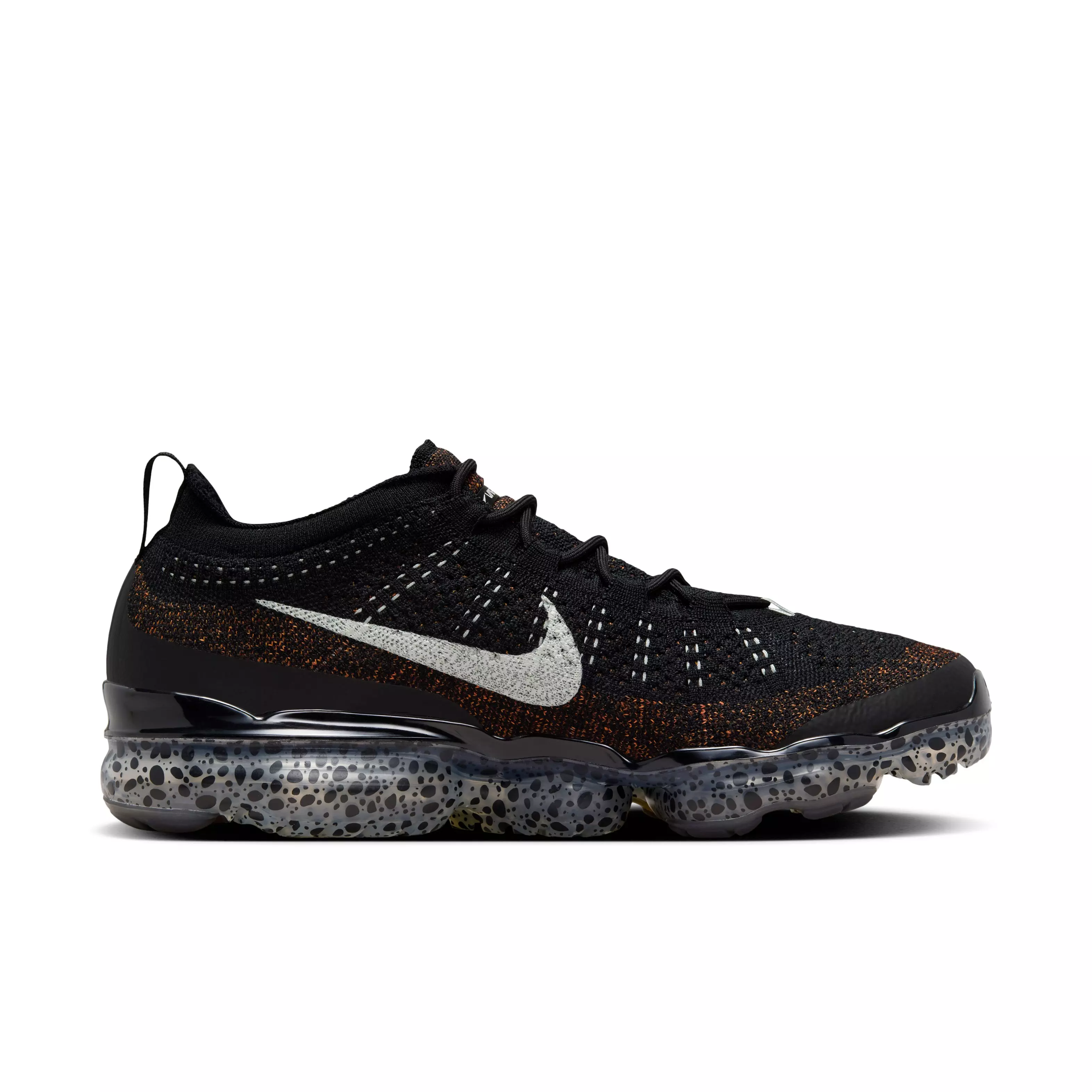 Nike Air VaporMax 2023 Flyknit "Electric" Men's Shoe - LIGHT SILVER/BLACK/TOTAL ORANGE