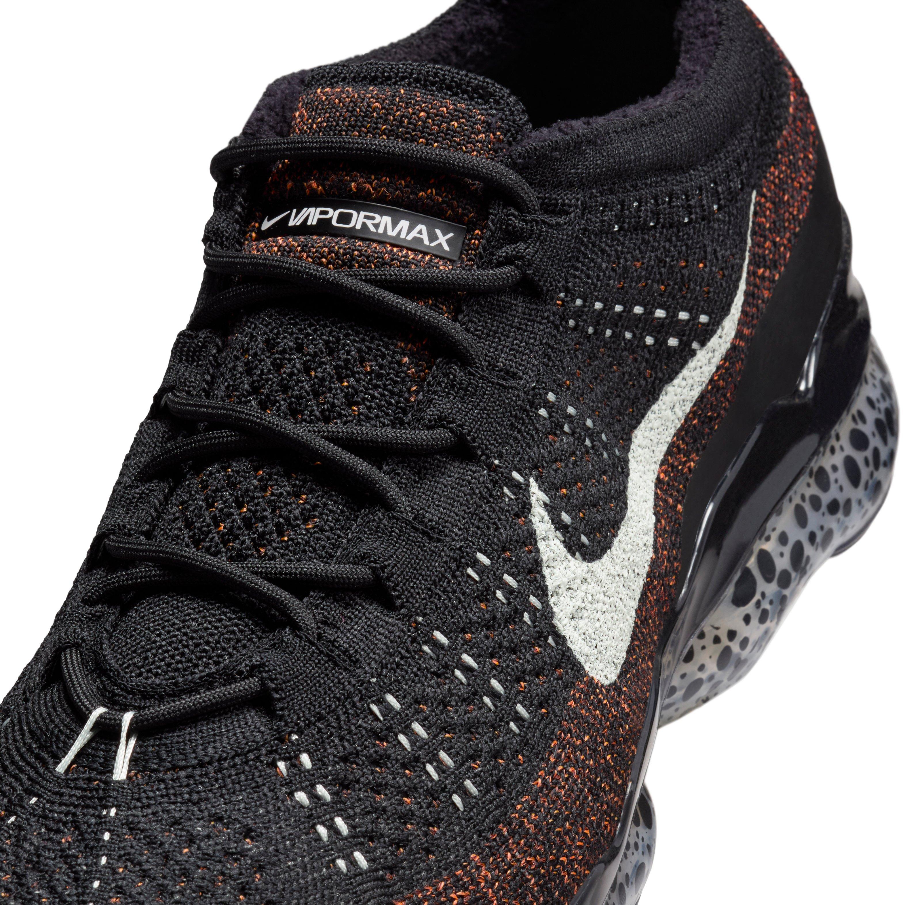 Nike Air VaporMax 2023 Flyknit "Electric" Men's Shoe - LIGHT SILVER/BLACK/TOTAL ORANGE Thumbnail View 4