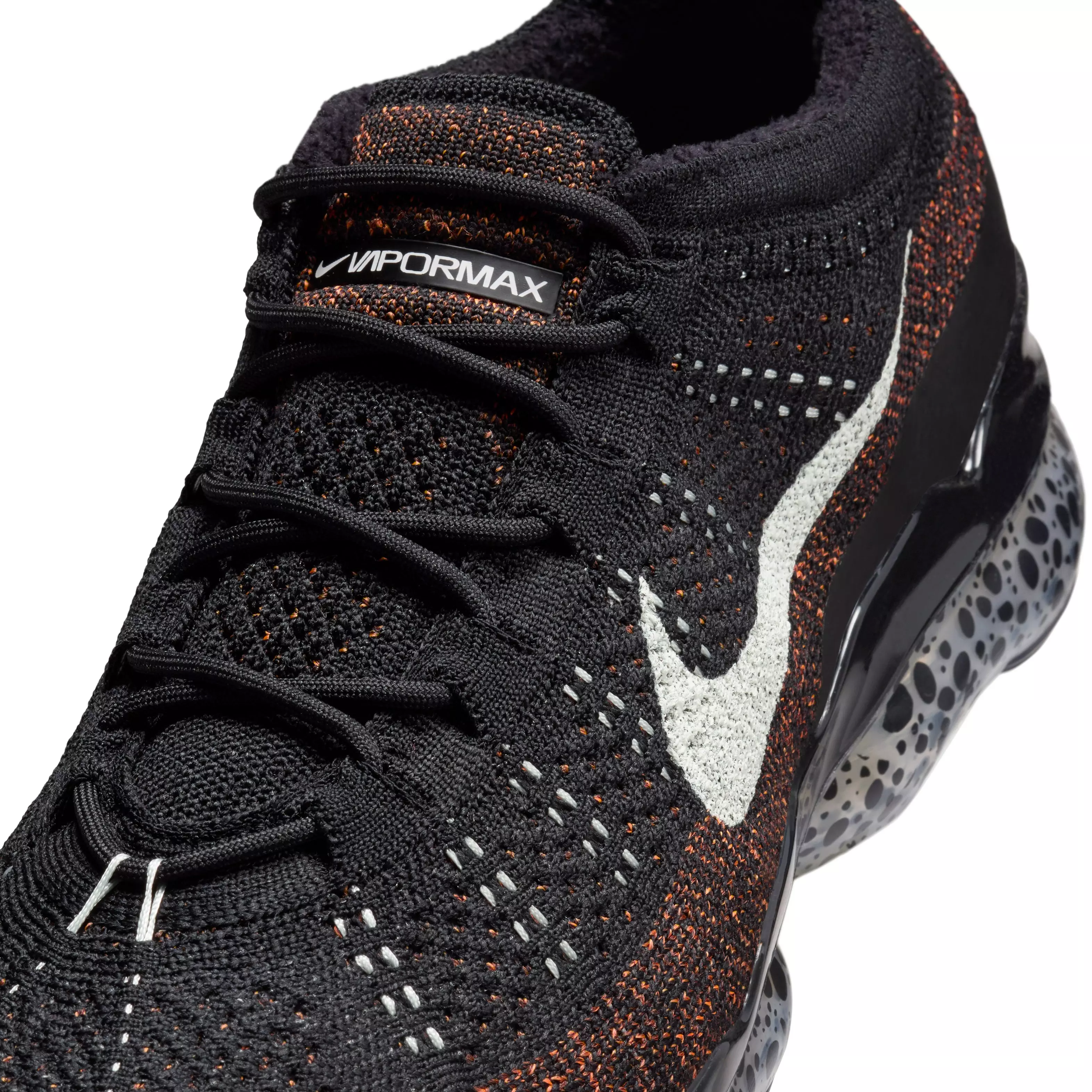 Nike Air VaporMax 2023 Flyknit "Electric" Men's Shoe - LIGHT SILVER/BLACK/TOTAL ORANGE