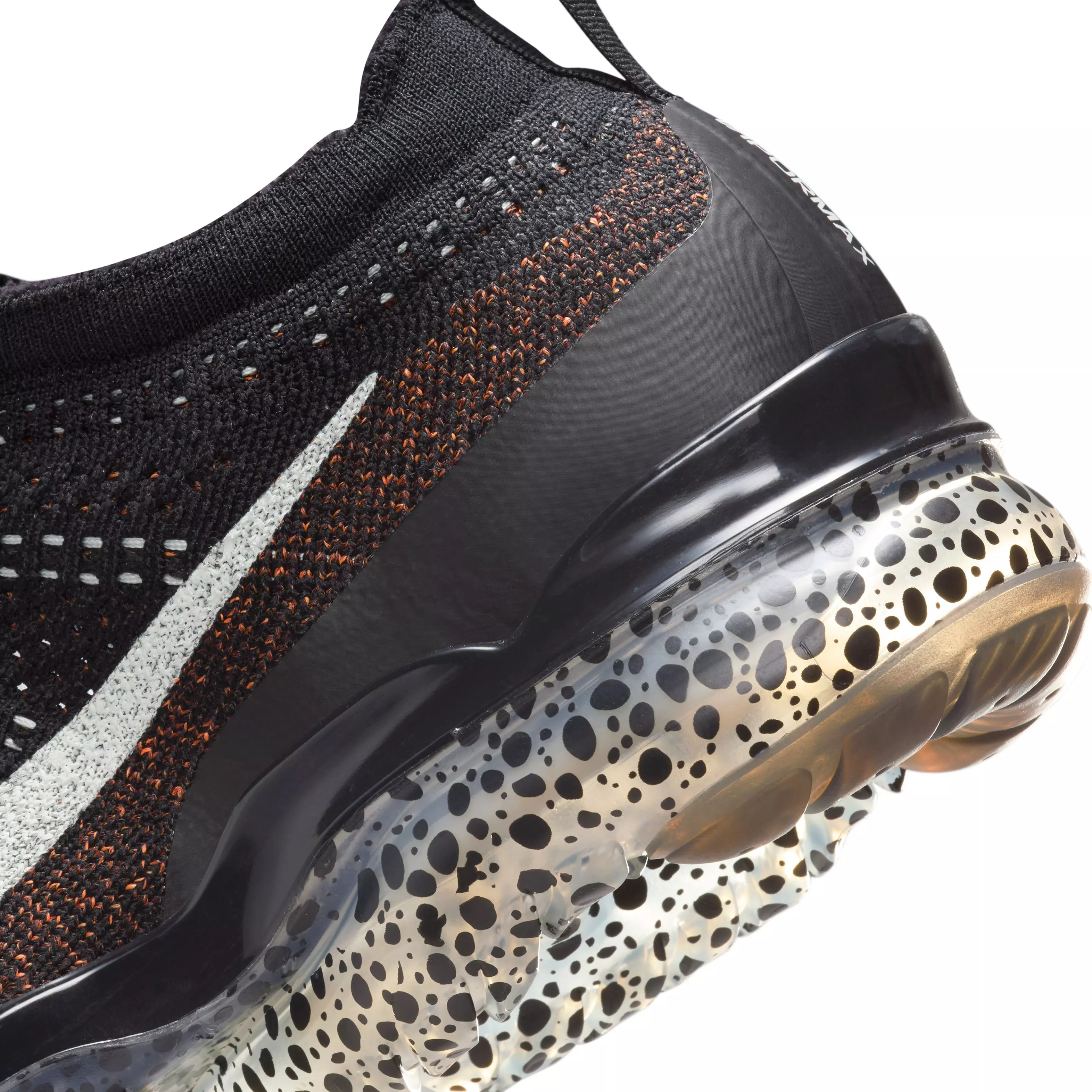 Nike Air VaporMax 2023 Flyknit "Electric" Men's Shoe - LIGHT SILVER/BLACK/TOTAL ORANGE