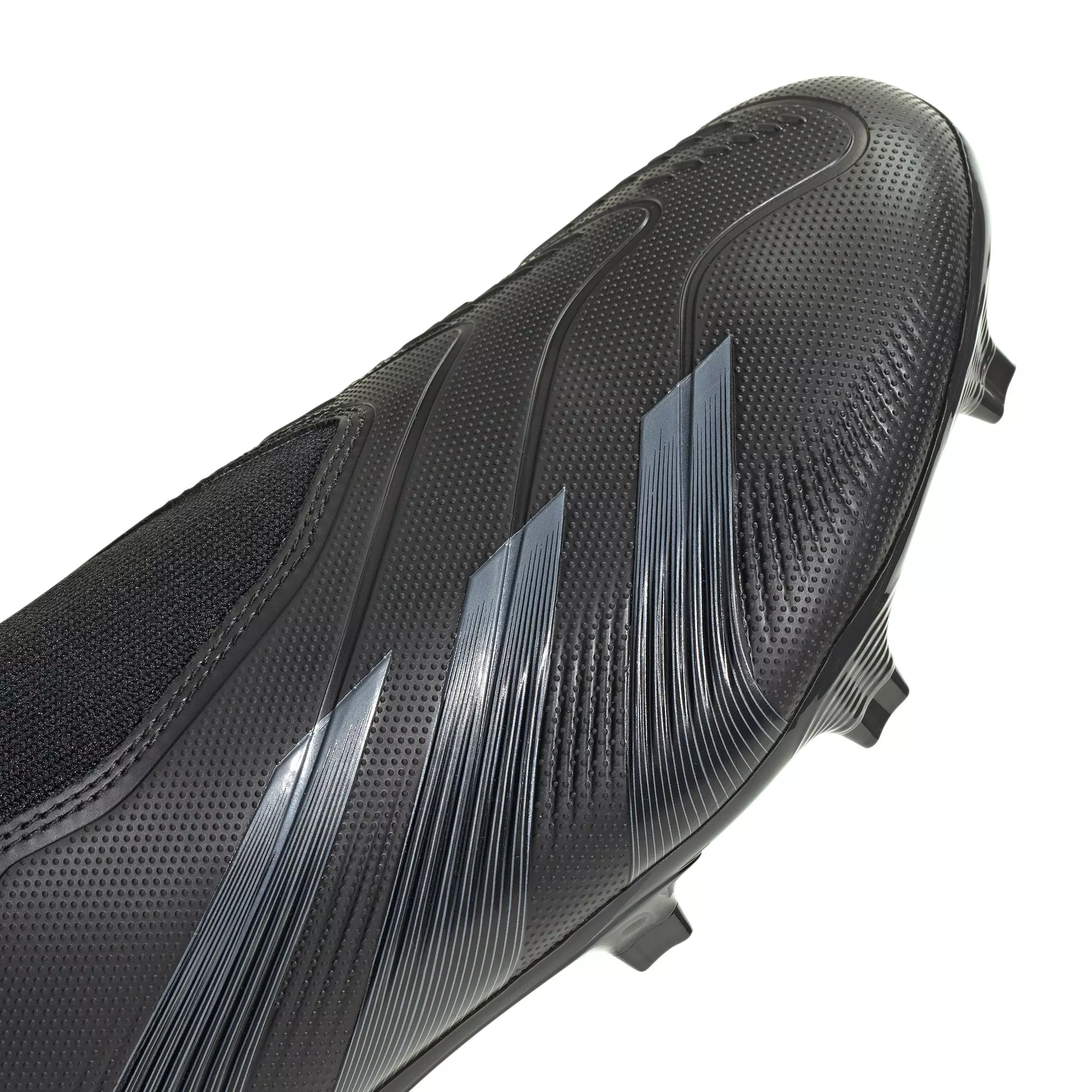 adidas Predator League LL FG "Core Black/Carbon/Gold Metallic" Men's Soccer Cleat - BLACK/GOLD